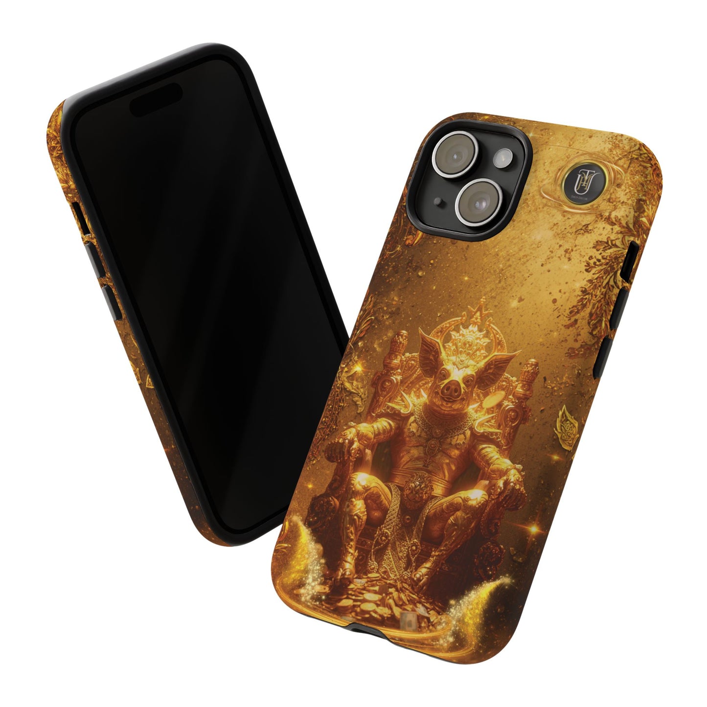 Lunar Pig Zodiac Phone Case — Fortune Totem for Wealth & Protection