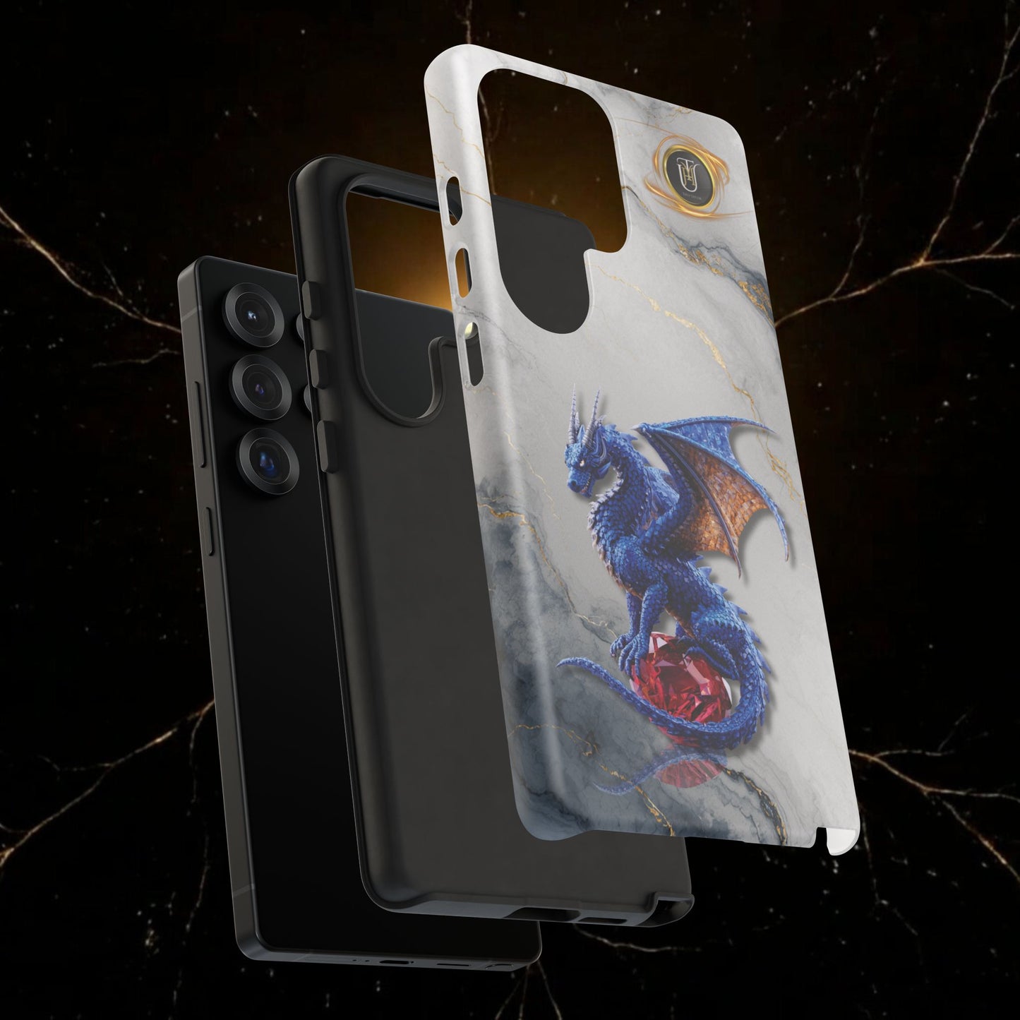 Lapis Dragon Gem Guardian Phone Case