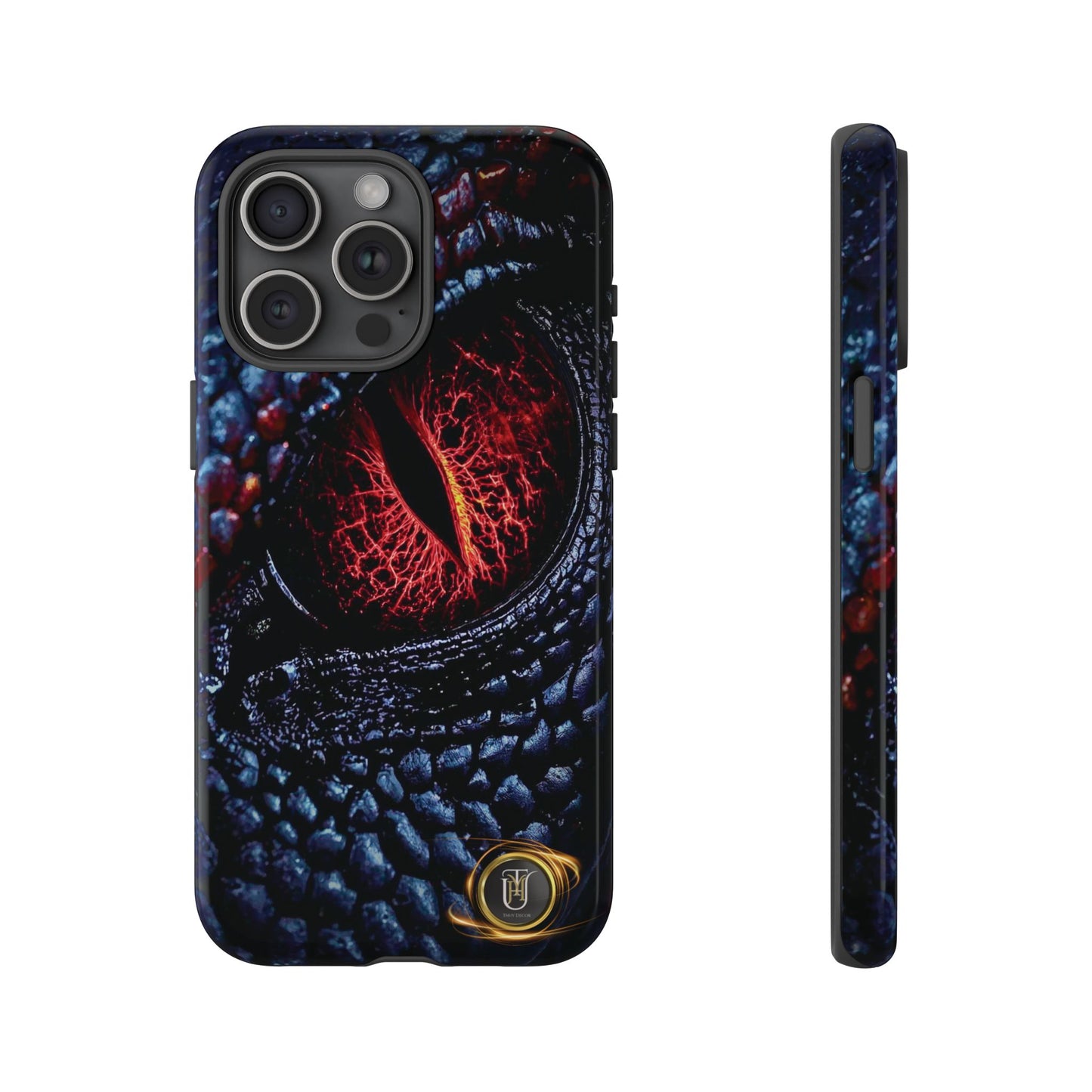 Evil Dragon Eye Phone Case — 'It Looks at You' Protective Cover