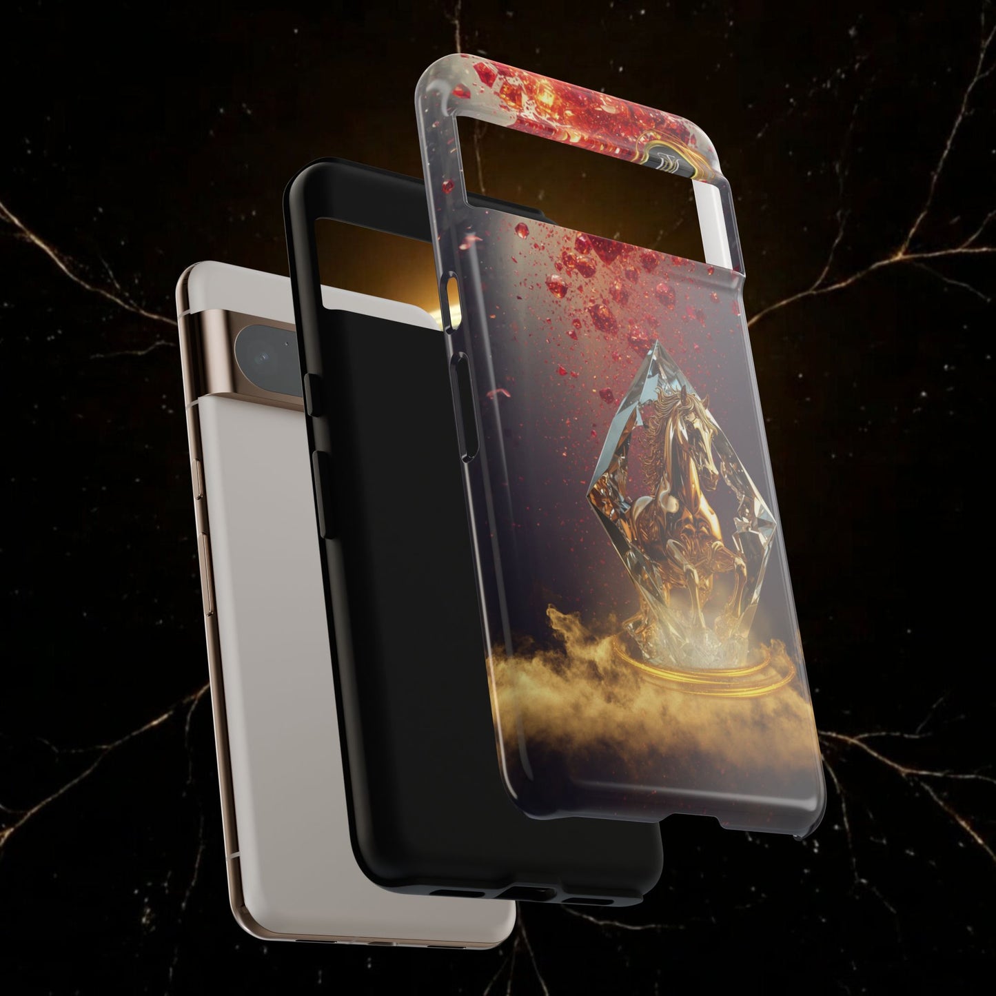 2026 Lunar New Year Prosperity Phone Case — "Happy New Year" Talisman Cover