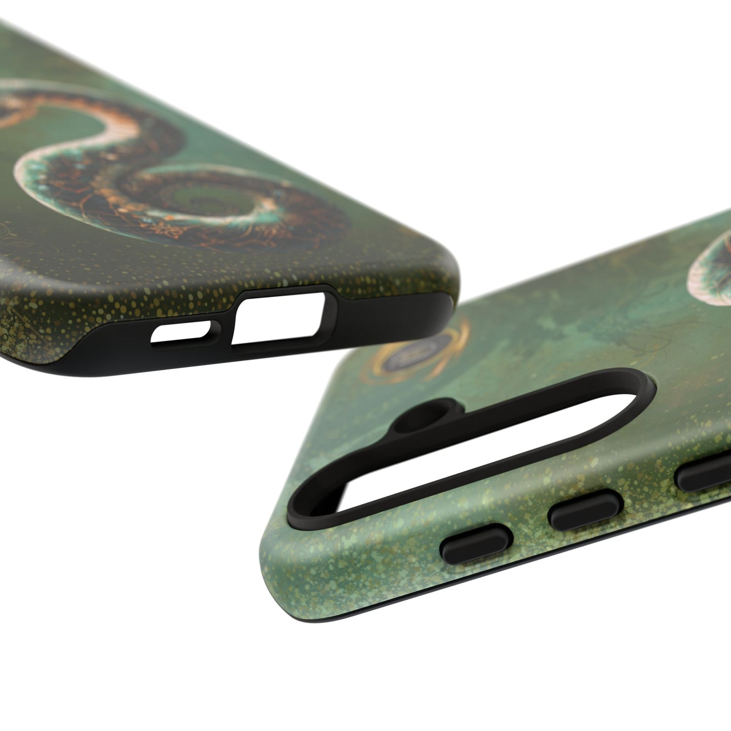 Lunar Snake Phone Case — Eternity Serpent Design