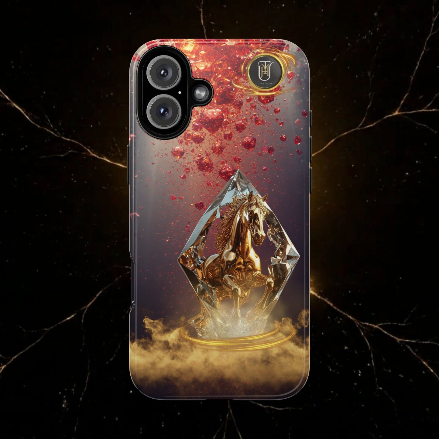 2026 Lunar New Year Prosperity Phone Case — "Happy New Year" Talisman Cover