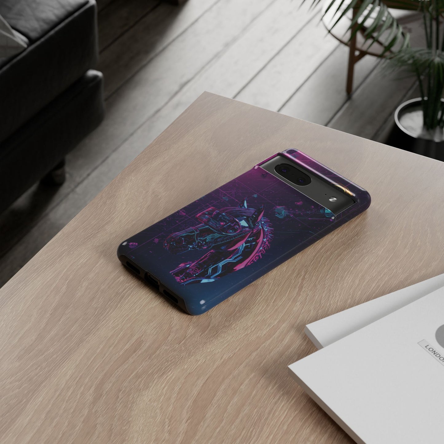 Cyber Lunar Horse Tough Case — Quantum P Phone Cover