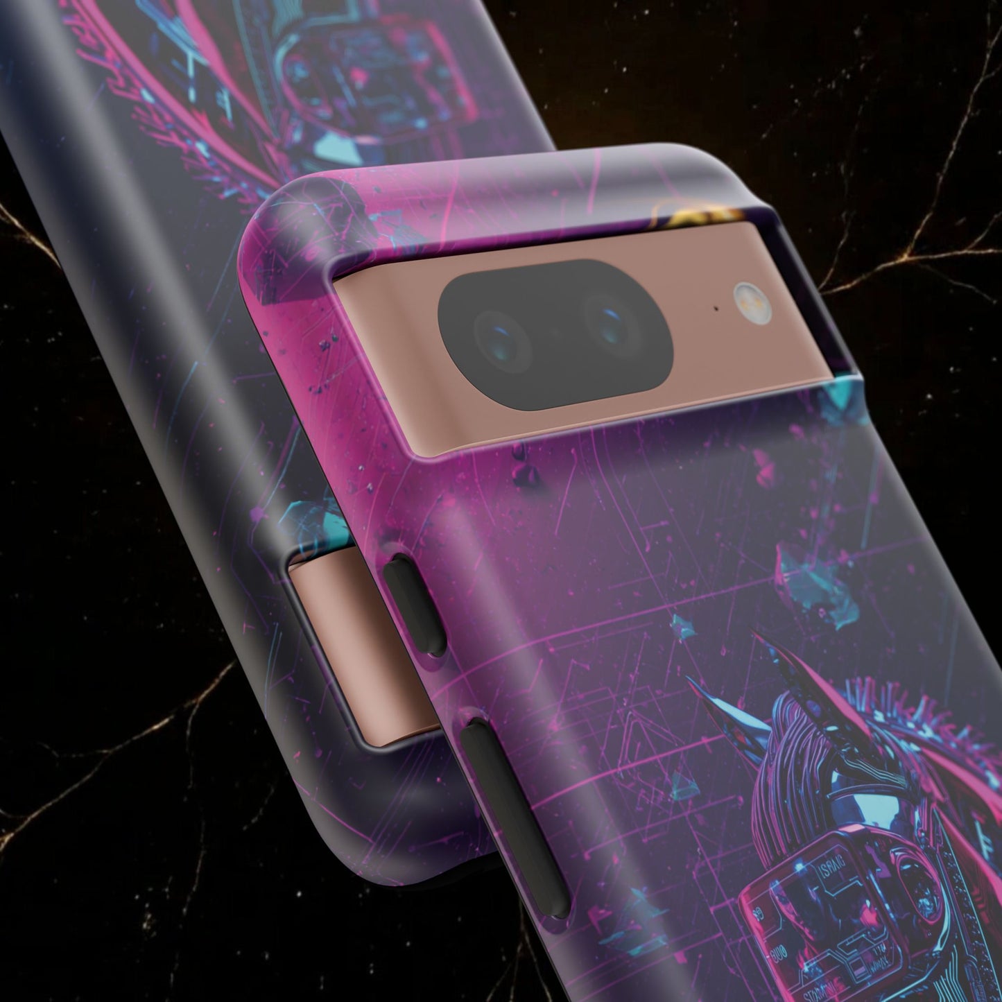 Cyber Lunar Horse Tough Case — Quantum P Phone Cover