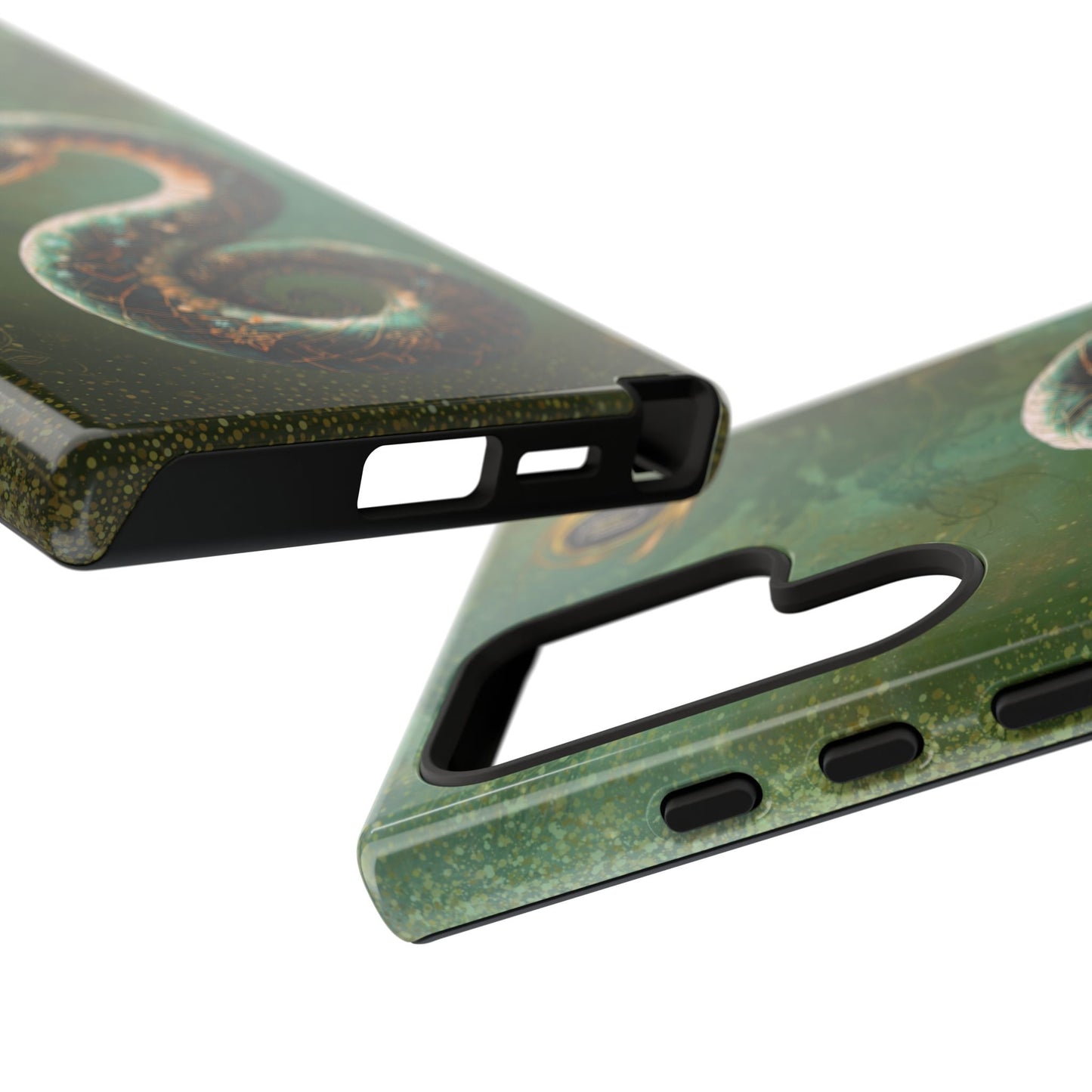 Lunar Snake Phone Case — Eternity Serpent Design