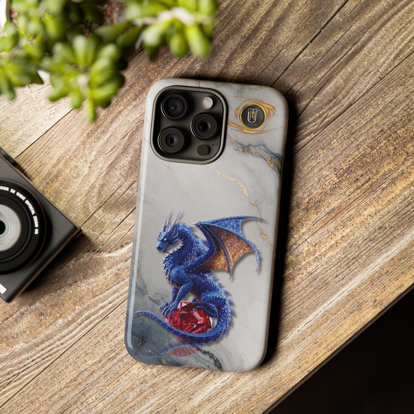 Lapis Dragon Gem Guardian Phone Case