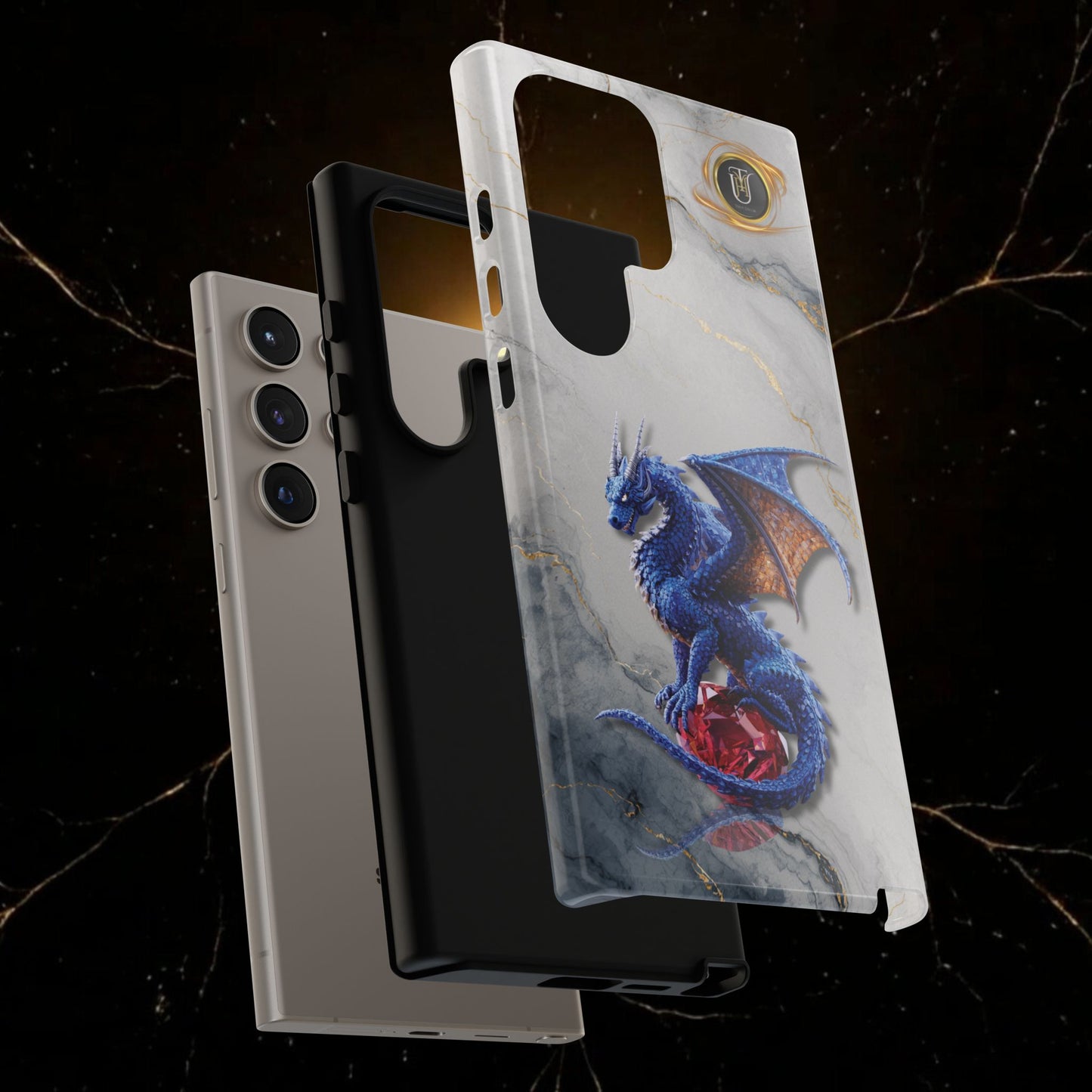 Lapis Dragon Gem Guardian Phone Case