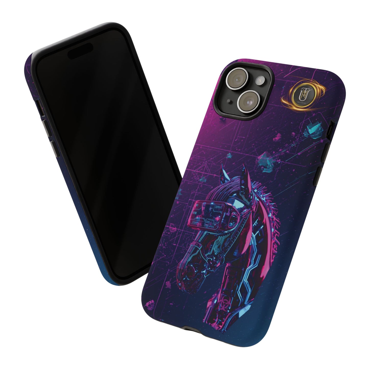 Cyber Lunar Horse Tough Case — Quantum P Phone Cover