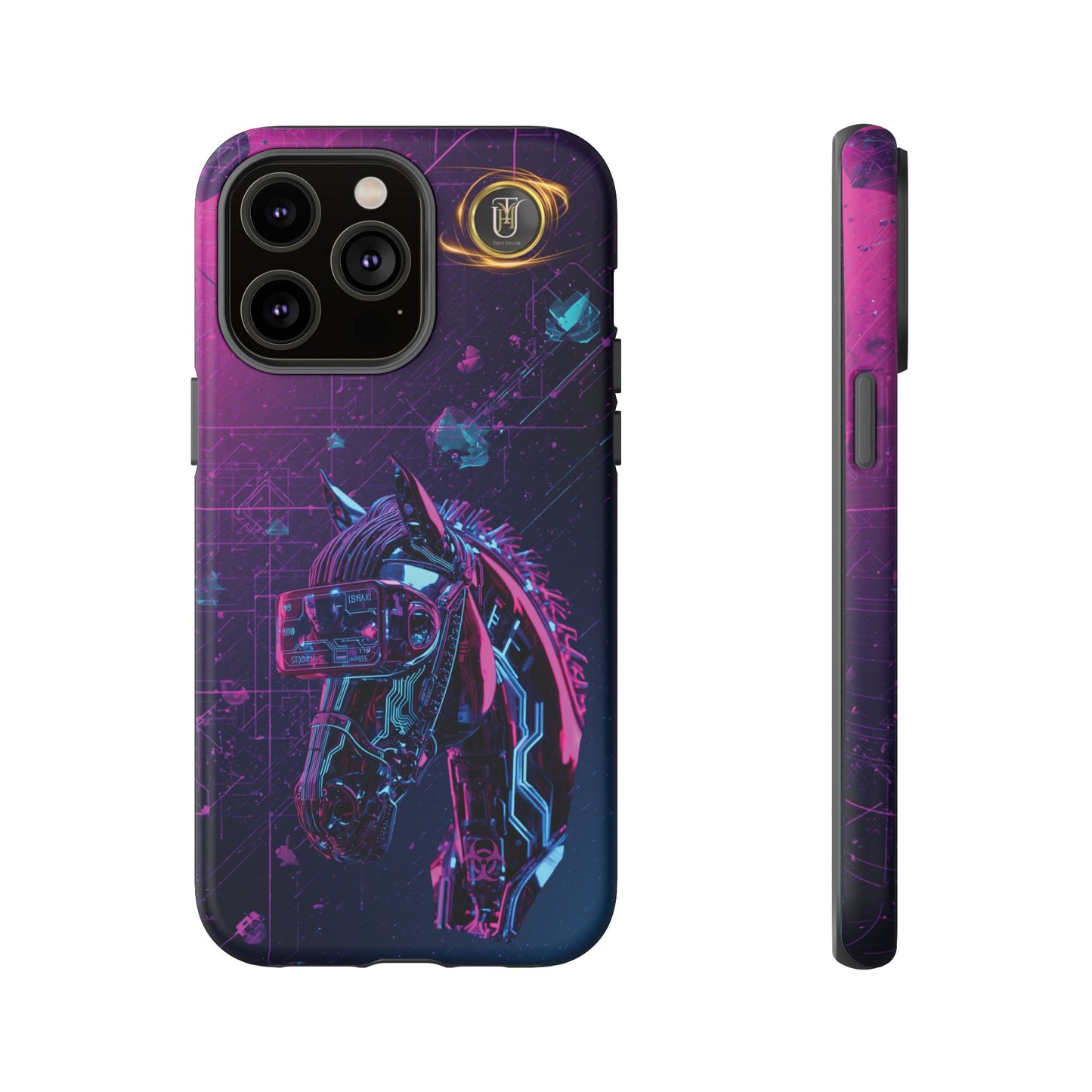 Cyber Lunar Horse Tough Case — Quantum P Phone Cover