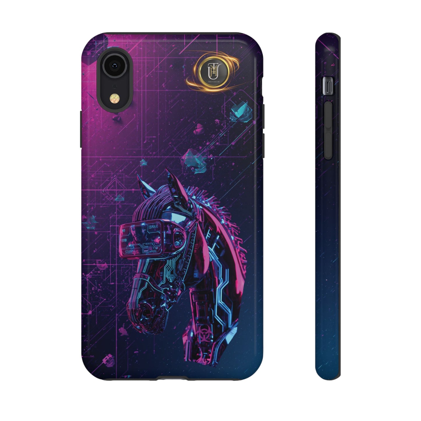 Cyber Lunar Horse Tough Case — Quantum P Phone Cover