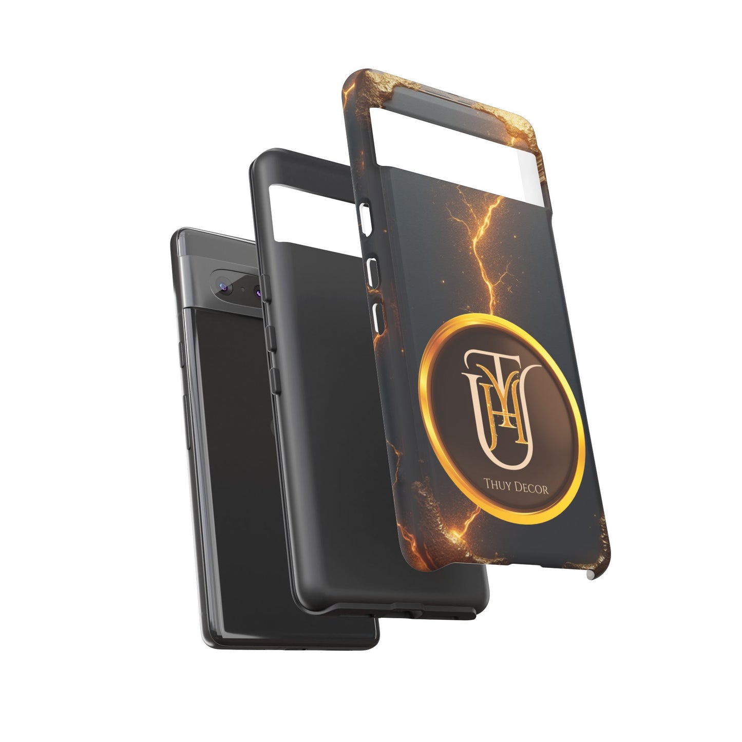 Black & Gold Luxurious Thuy Decor Brand Cover Phone Case