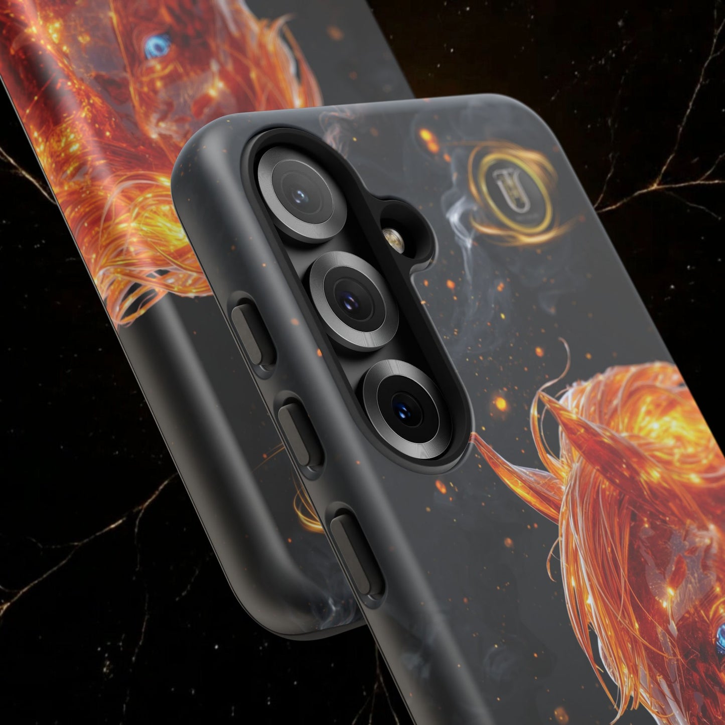 Lunar Horse 2026 Phone Case — Fiery Lucky Charm