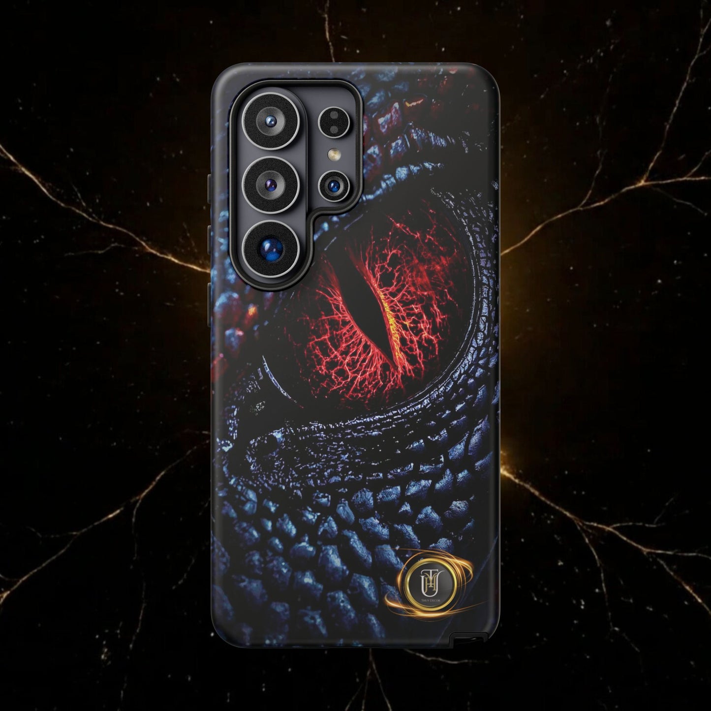 Evil Dragon Eye Phone Case — 'It Looks at You' Protective Cover