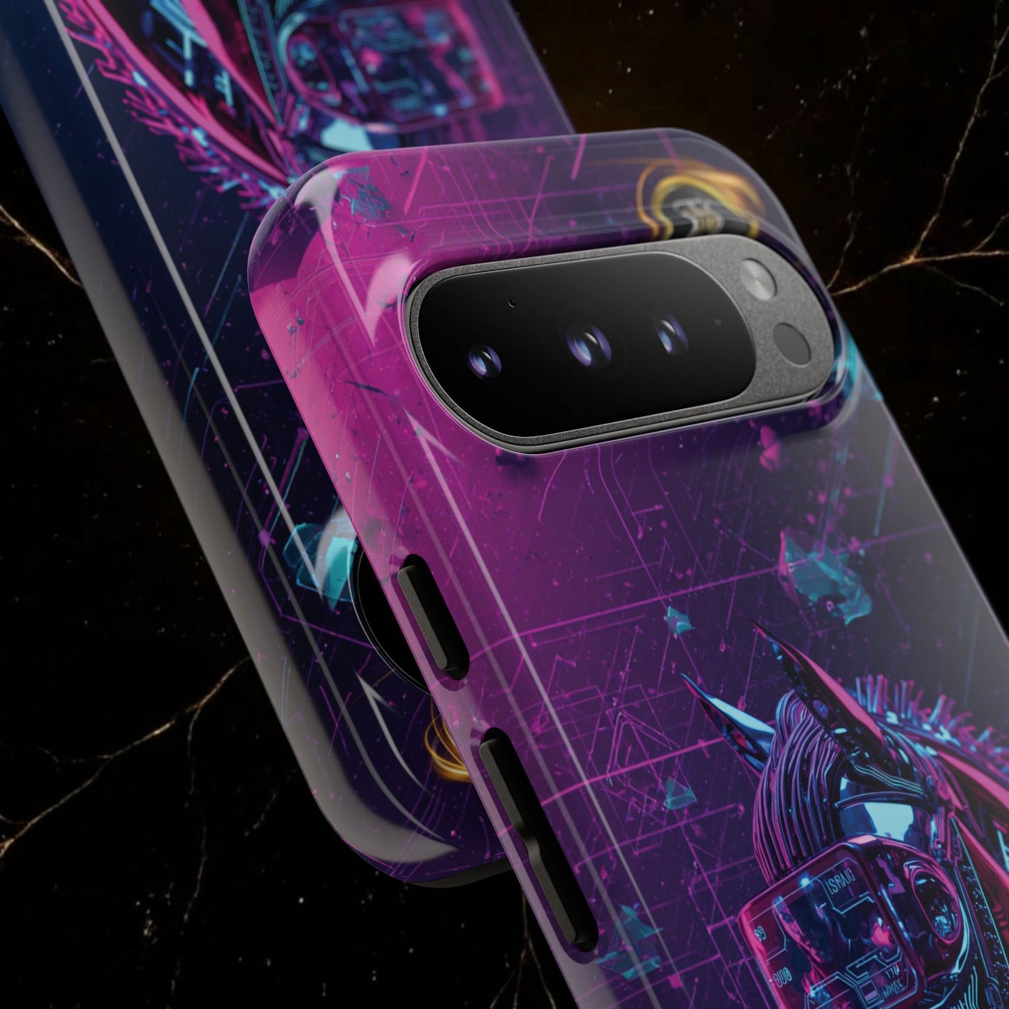 Cyber Lunar Horse Tough Case — Quantum P Phone Cover