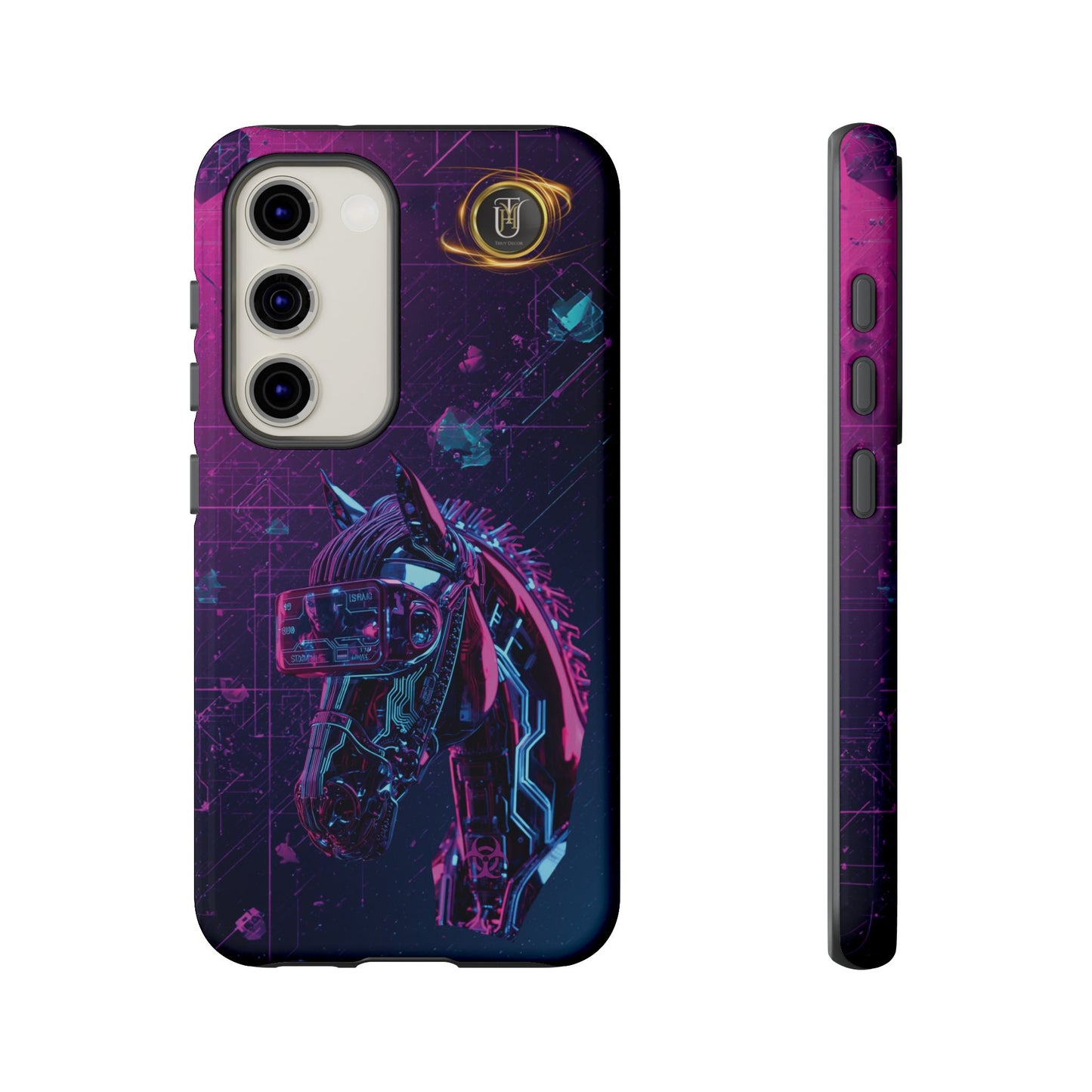 Cyber Lunar Horse Tough Case — Quantum P Phone Cover