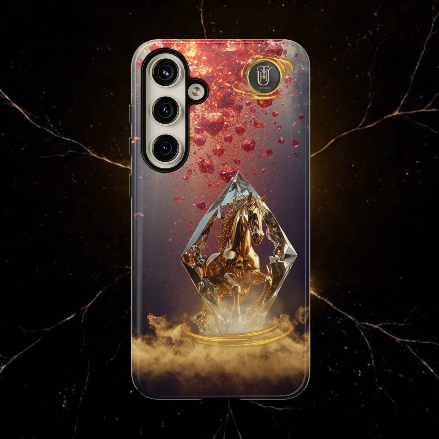 2026 Lunar New Year Prosperity Phone Case — "Happy New Year" Talisman Cover