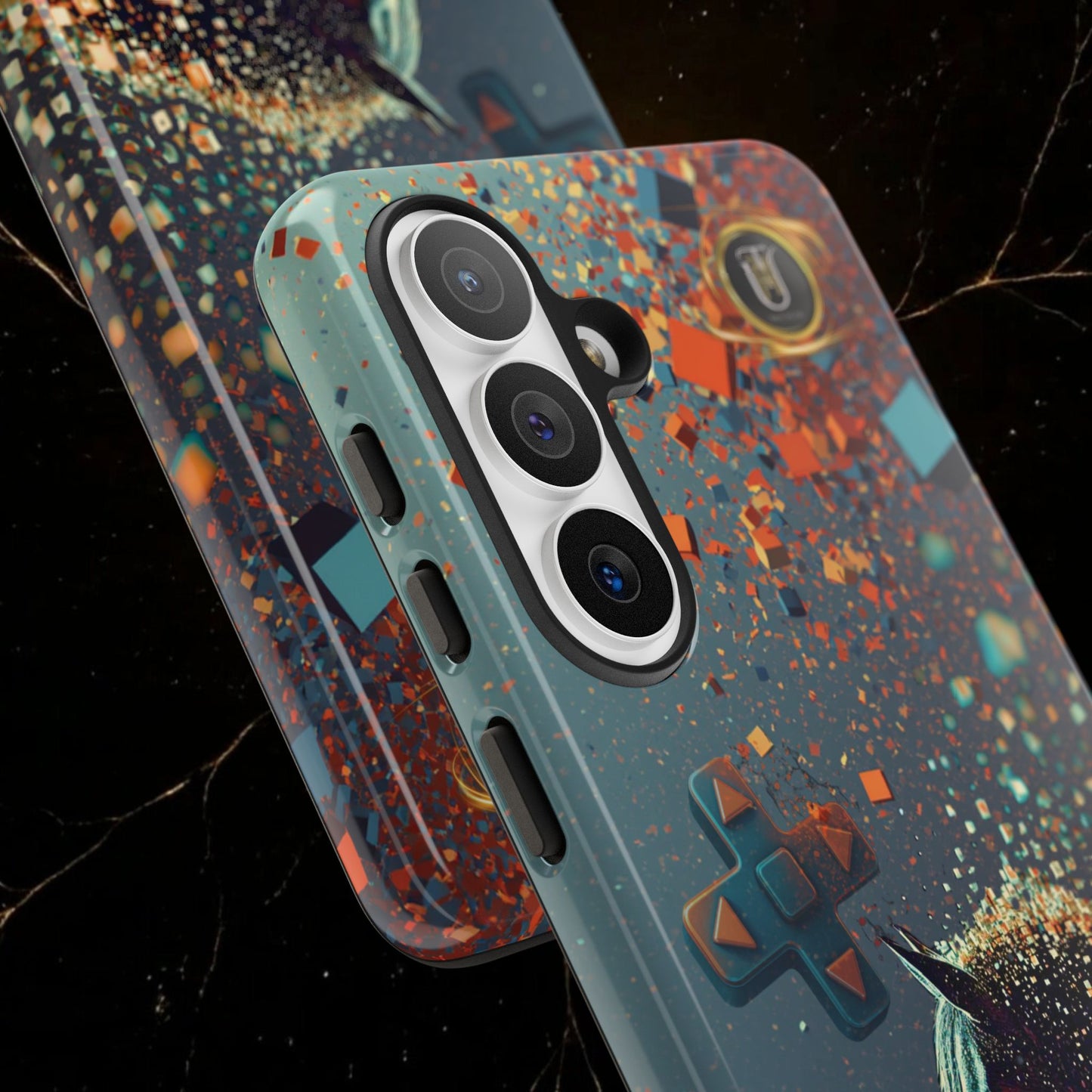 Glitched Lunar Horse Phone Case — Gamer Lucky Totem