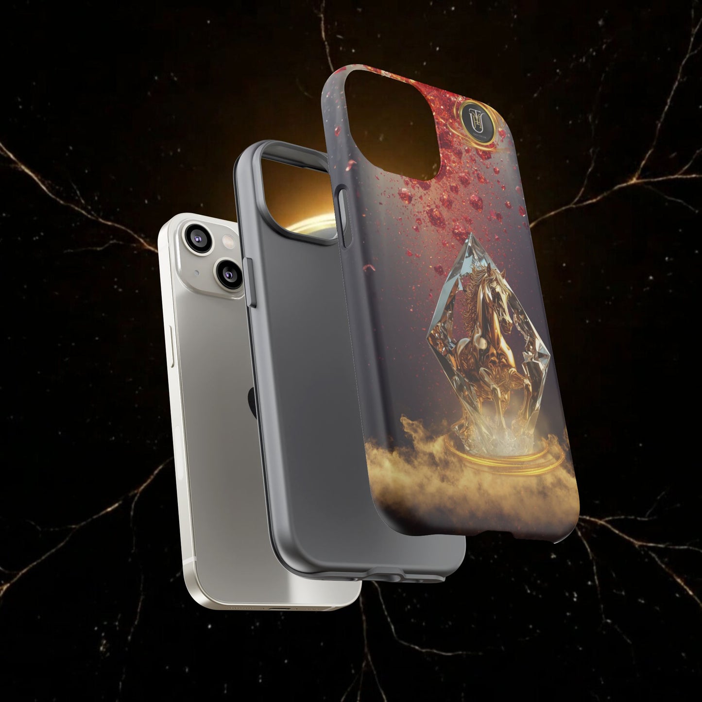 2026 Lunar New Year Prosperity Phone Case — "Happy New Year" Talisman Cover