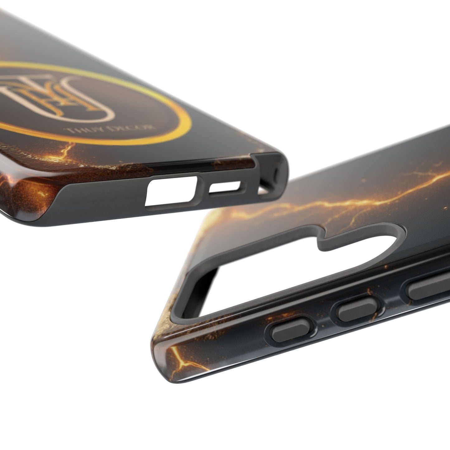 Black & Gold Luxurious Thuy Decor Brand Cover Phone Case