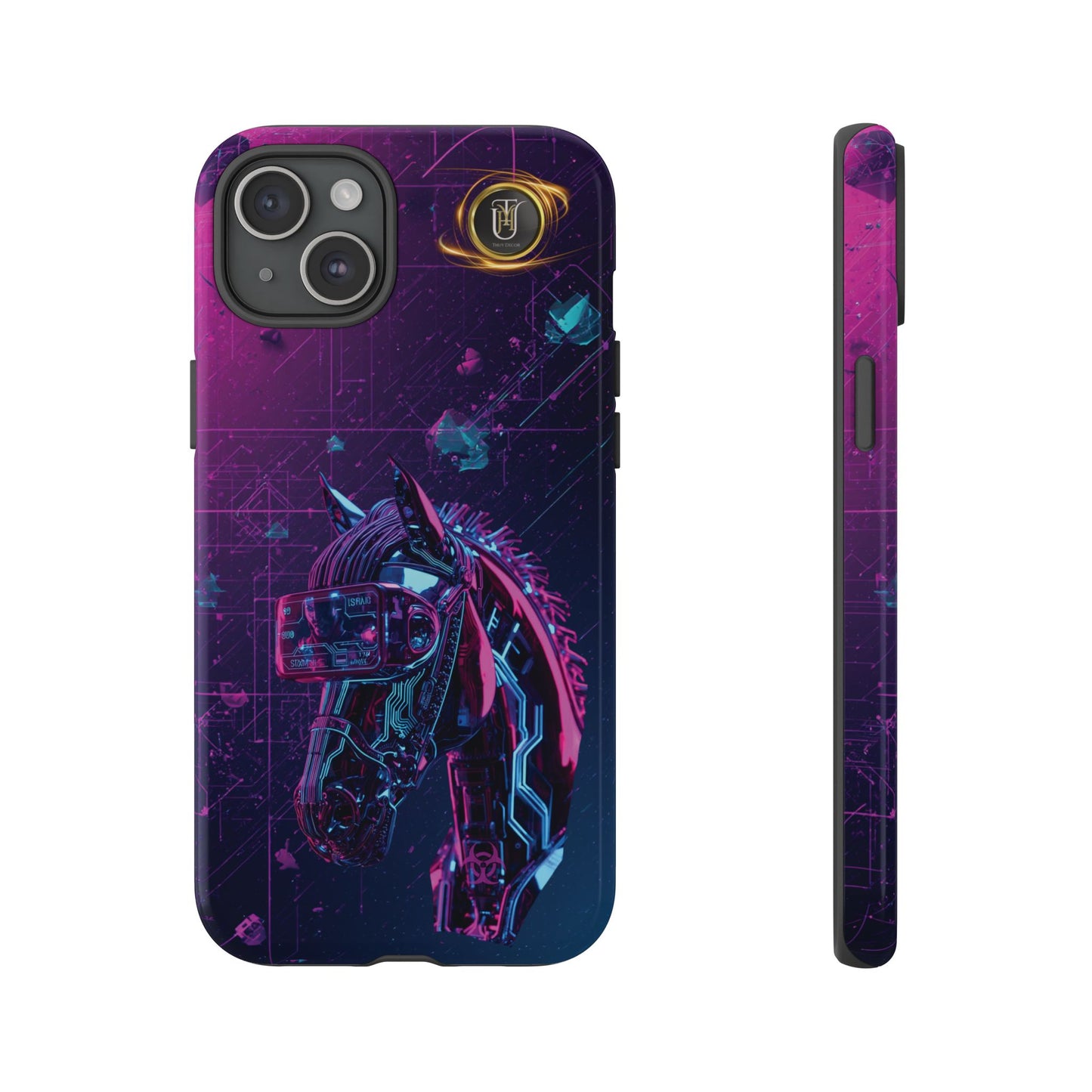 Cyber Lunar Horse Tough Case — Quantum P Phone Cover