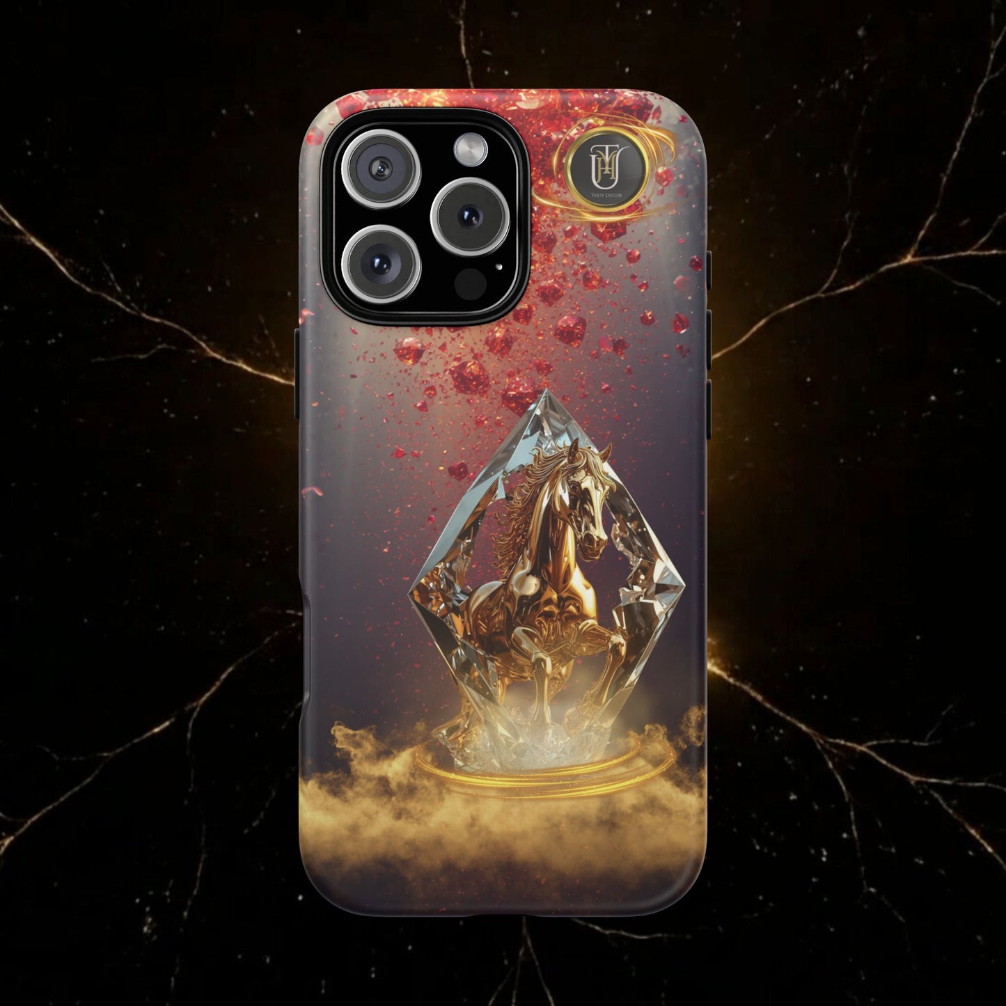 2026 Lunar New Year Prosperity Phone Case — "Happy New Year" Talisman Cover