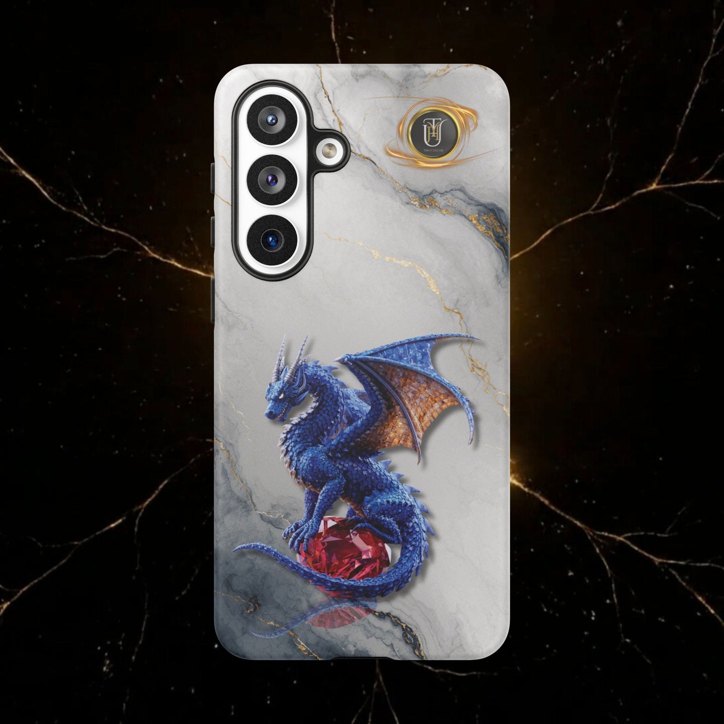 Lapis Dragon Gem Guardian Phone Case