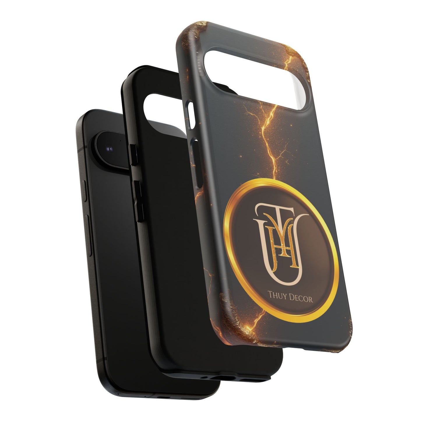 Black & Gold Luxurious Thuy Decor Brand Cover Phone Case