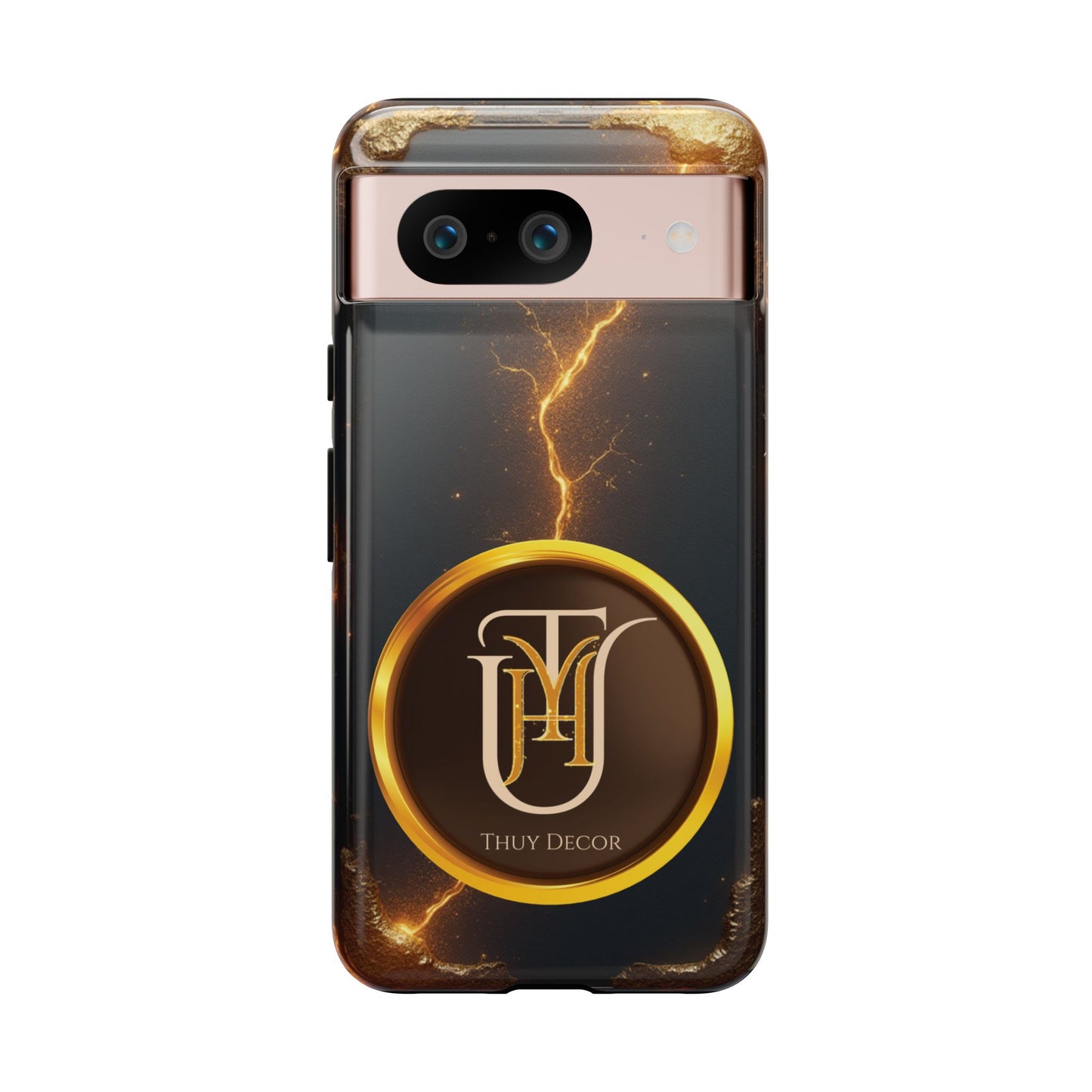 Black & Gold Luxurious Thuy Decor Brand Cover Phone Case