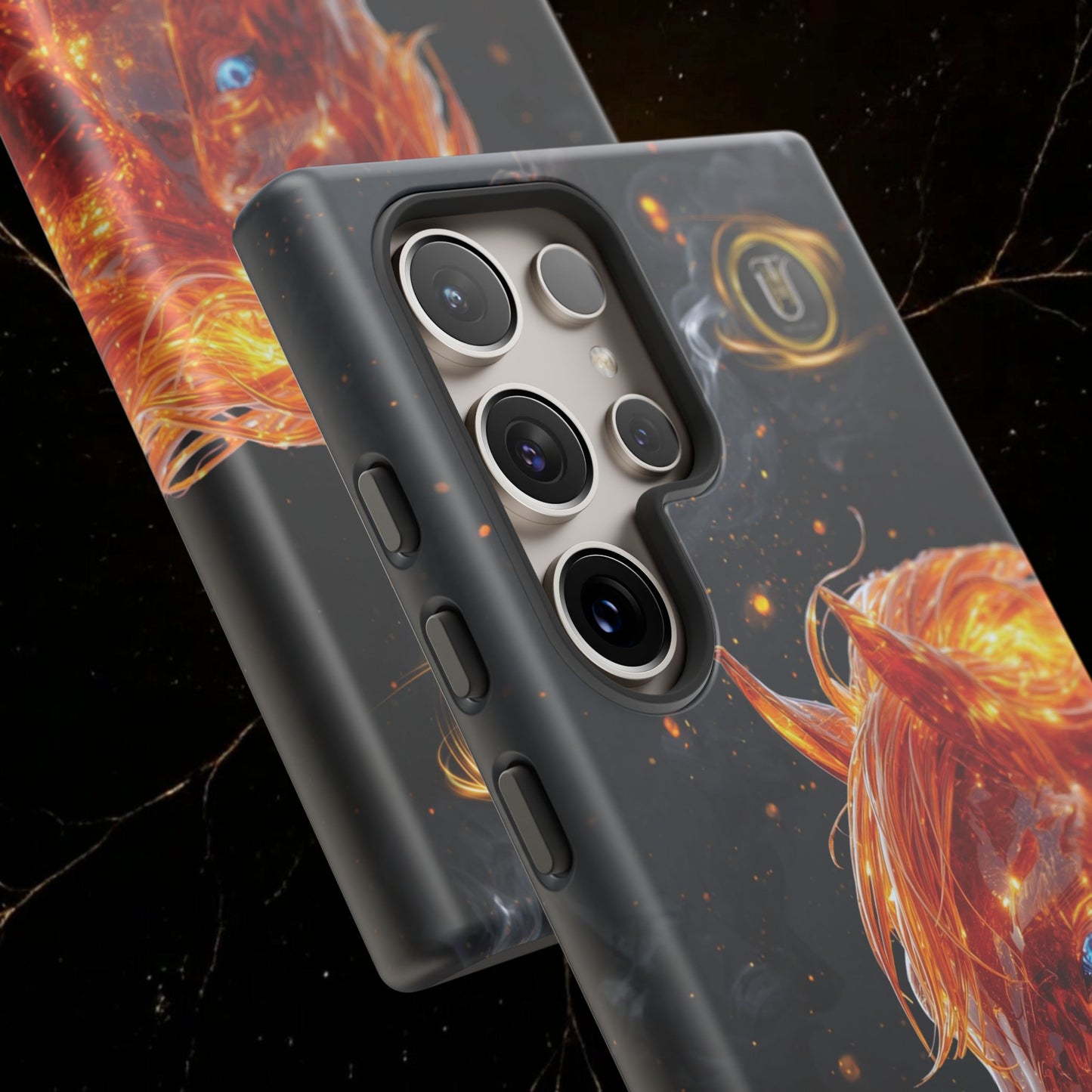 Lunar Horse 2026 Phone Case — Fiery Lucky Charm