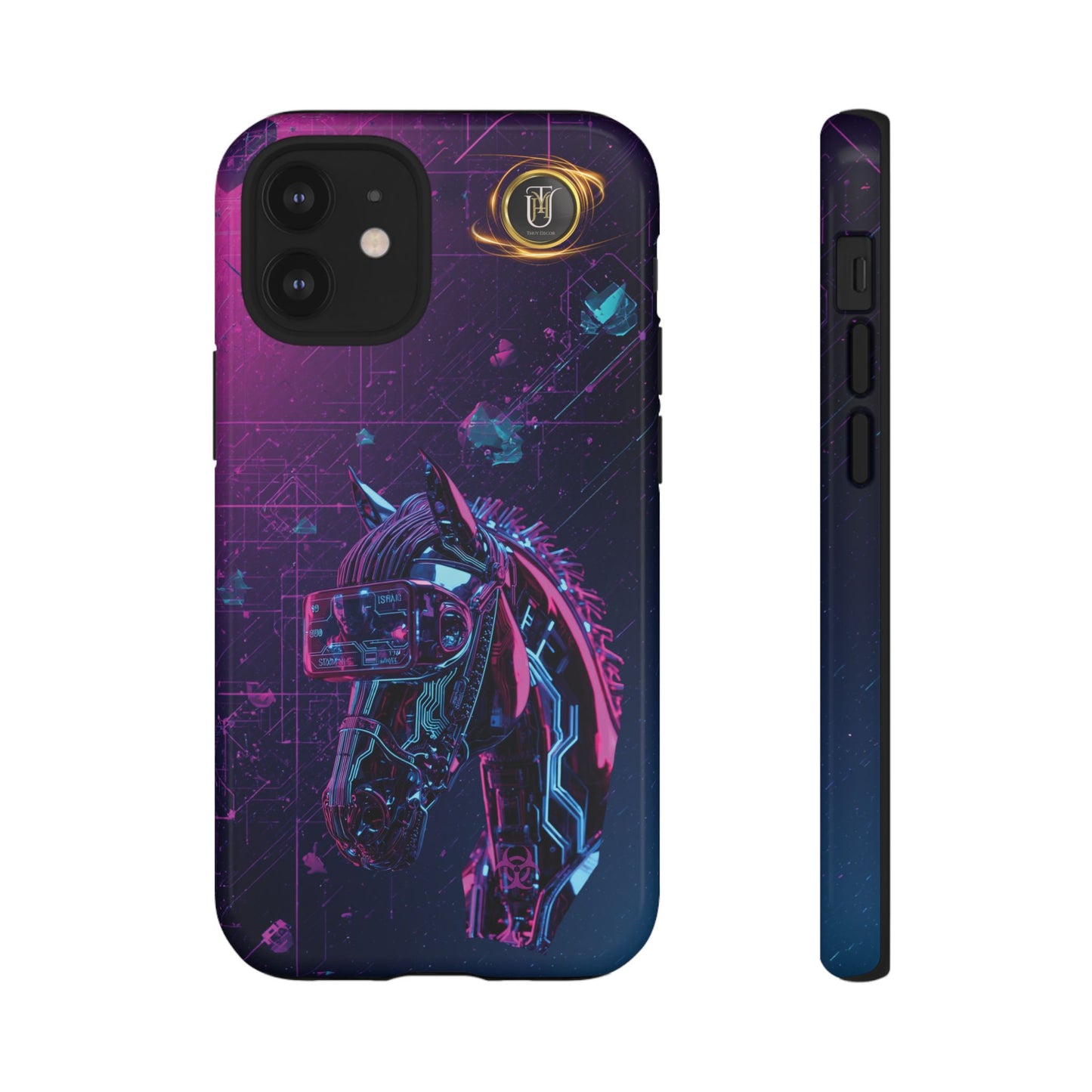 Cyber Lunar Horse Tough Case — Quantum P Phone Cover