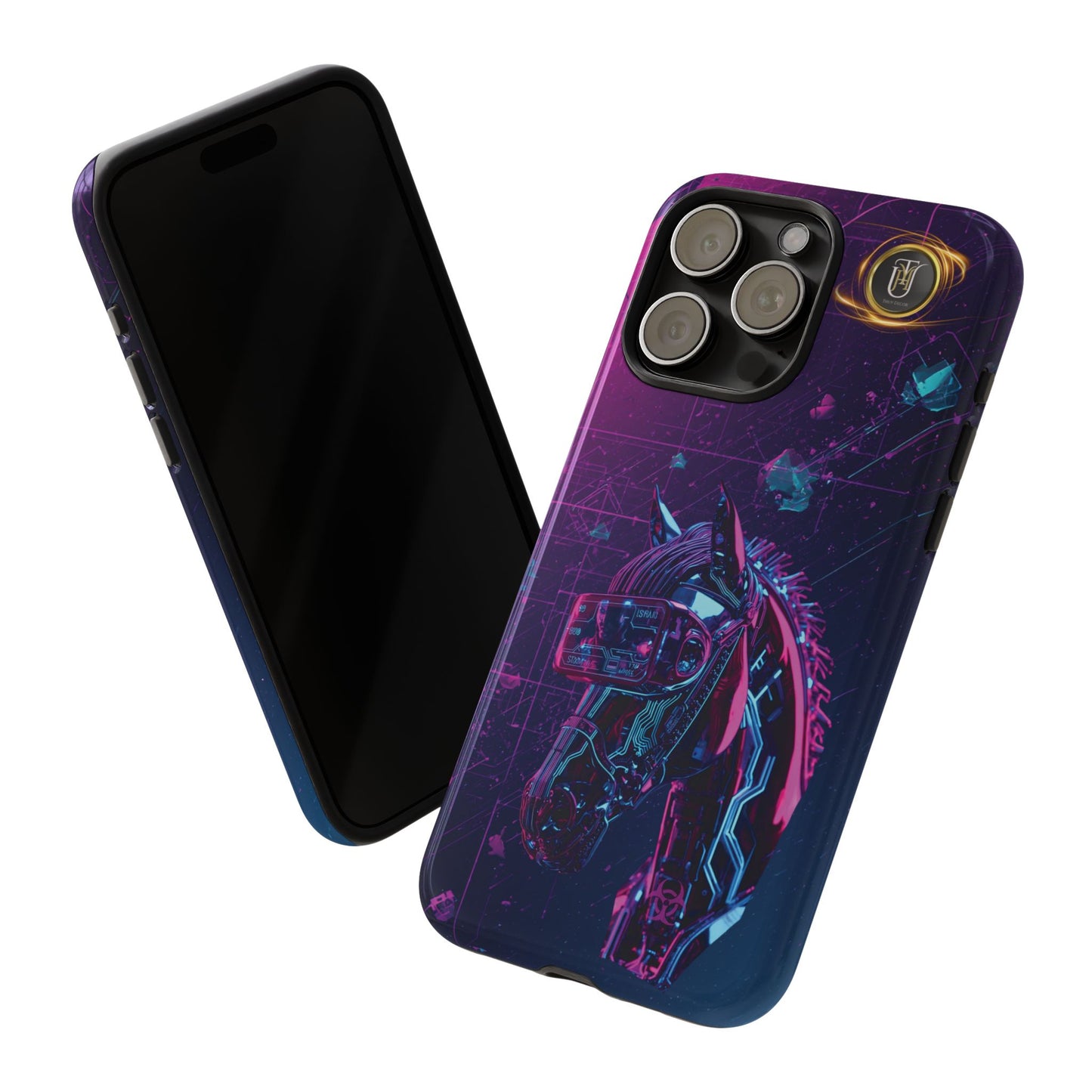 Cyber Lunar Horse Tough Case — Quantum P Phone Cover
