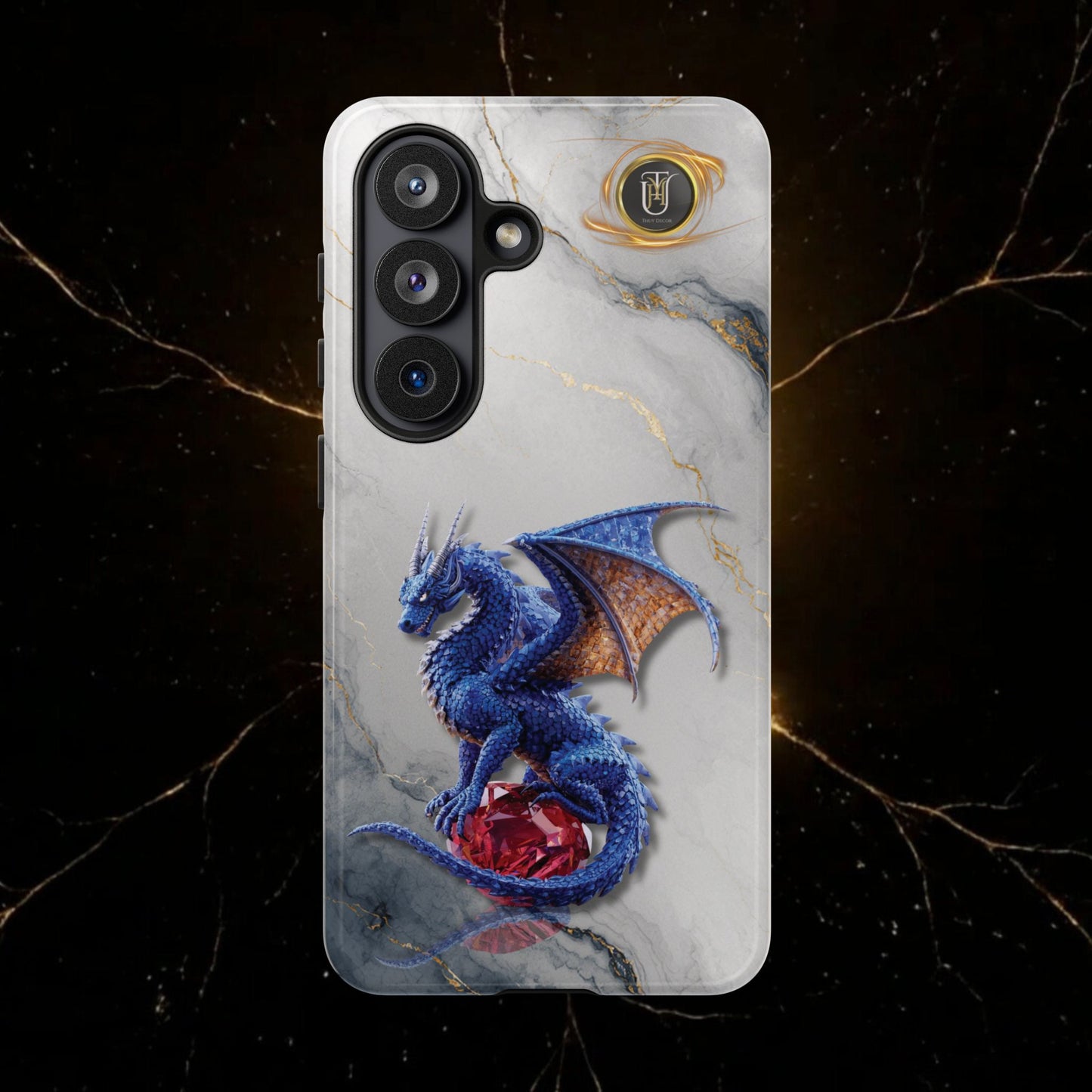 Lapis Dragon Gem Guardian Phone Case