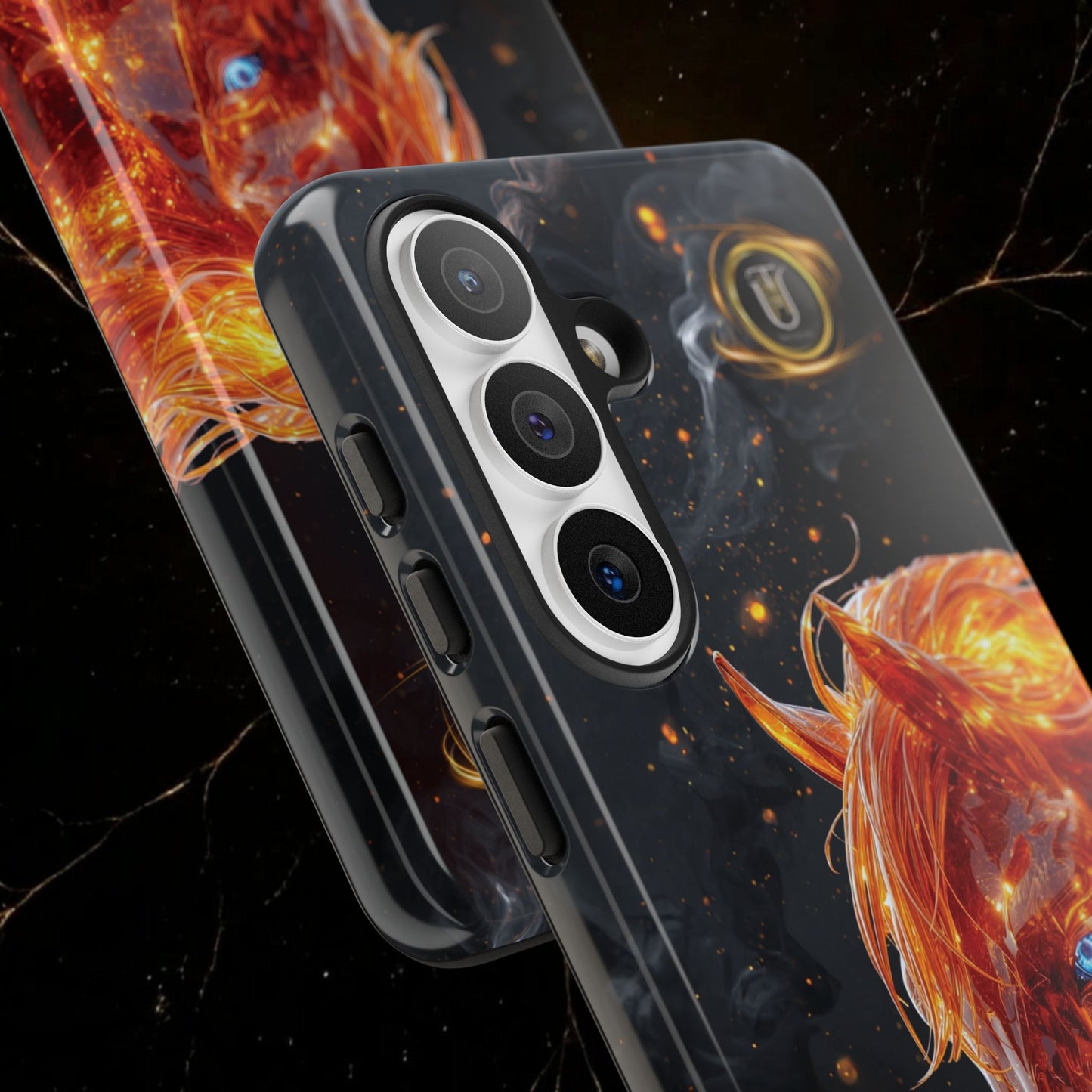 Lunar Horse 2026 Phone Case — Fiery Lucky Charm