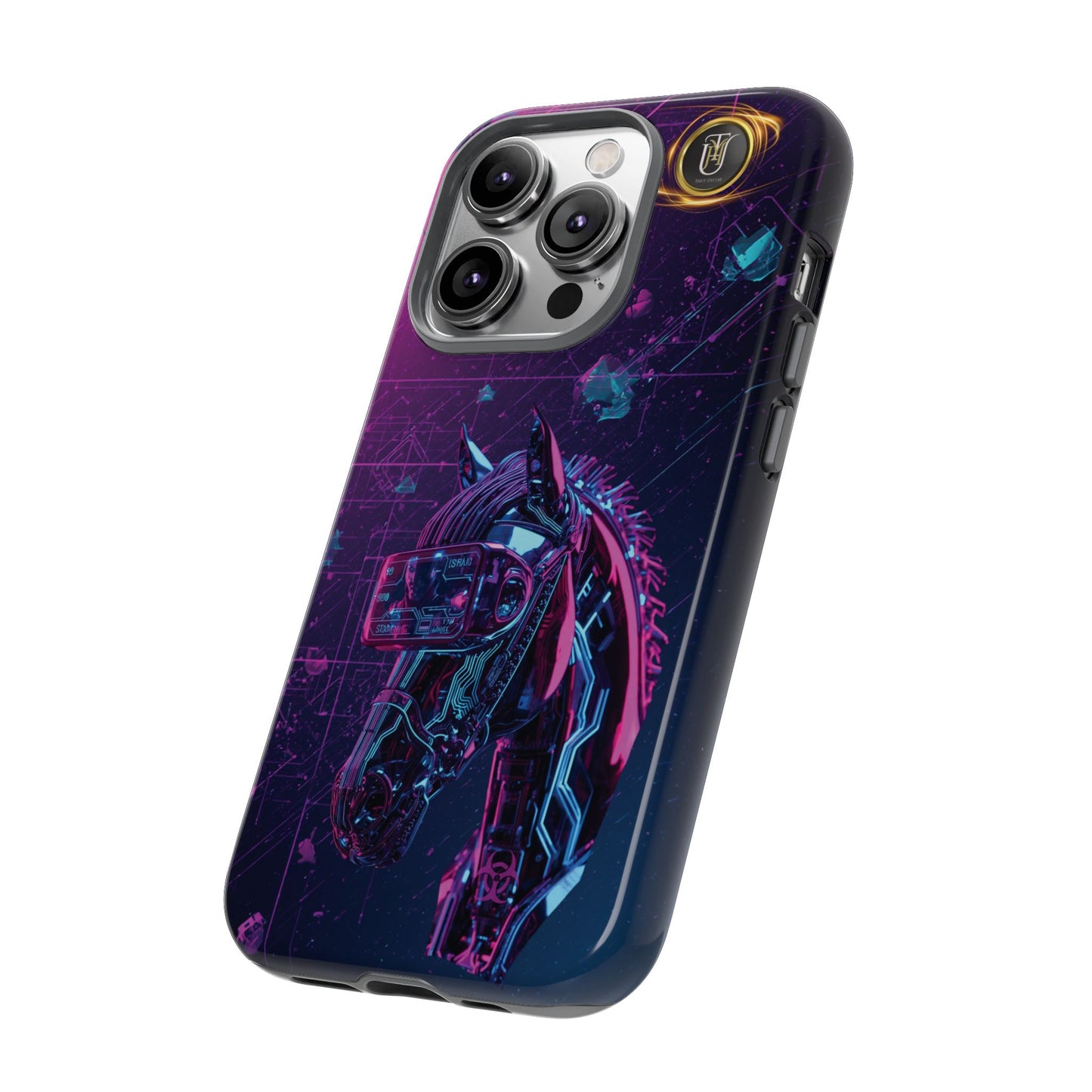 Cyber Lunar Horse Tough Case — Quantum P Phone Cover