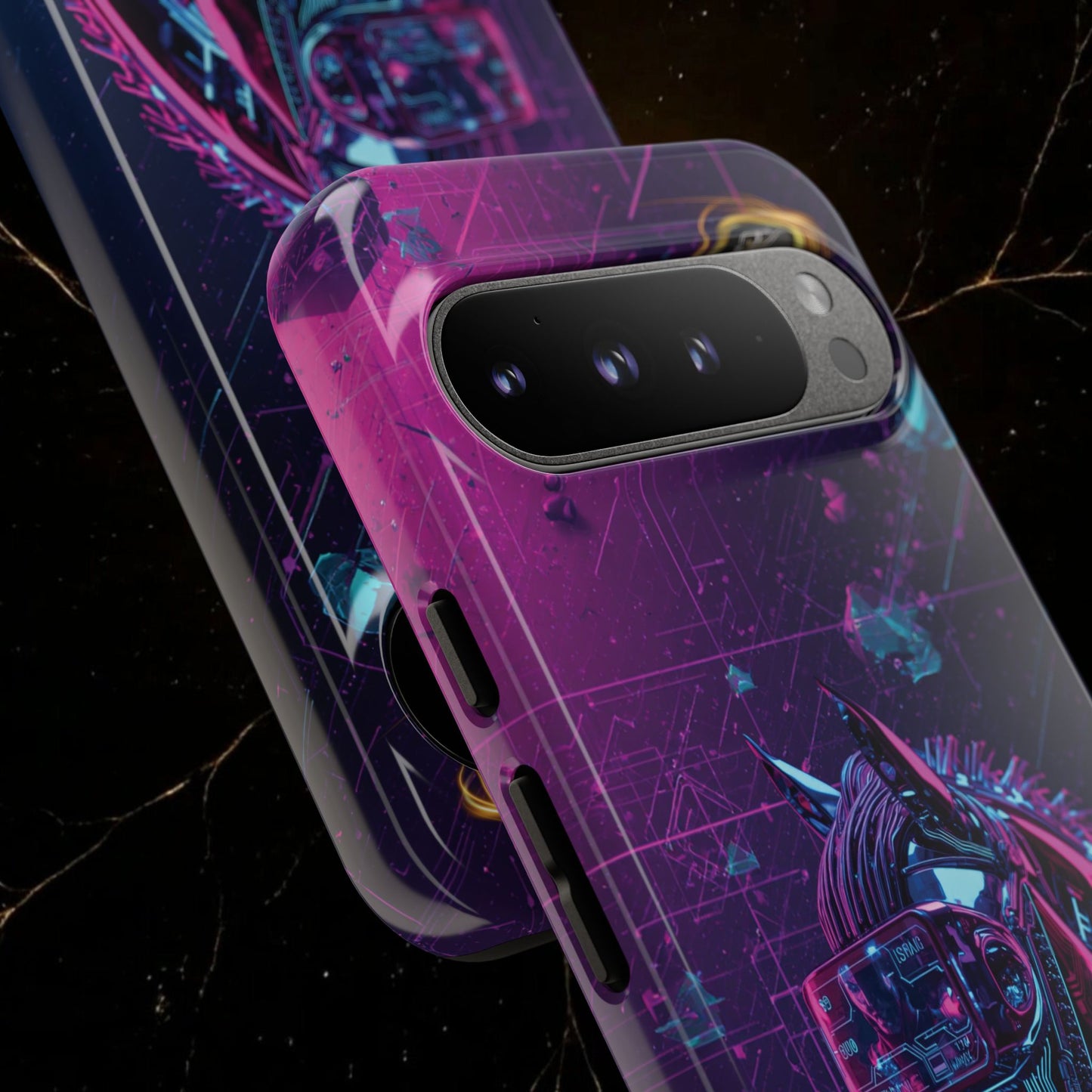 Cyber Lunar Horse Tough Case — Quantum P Phone Cover