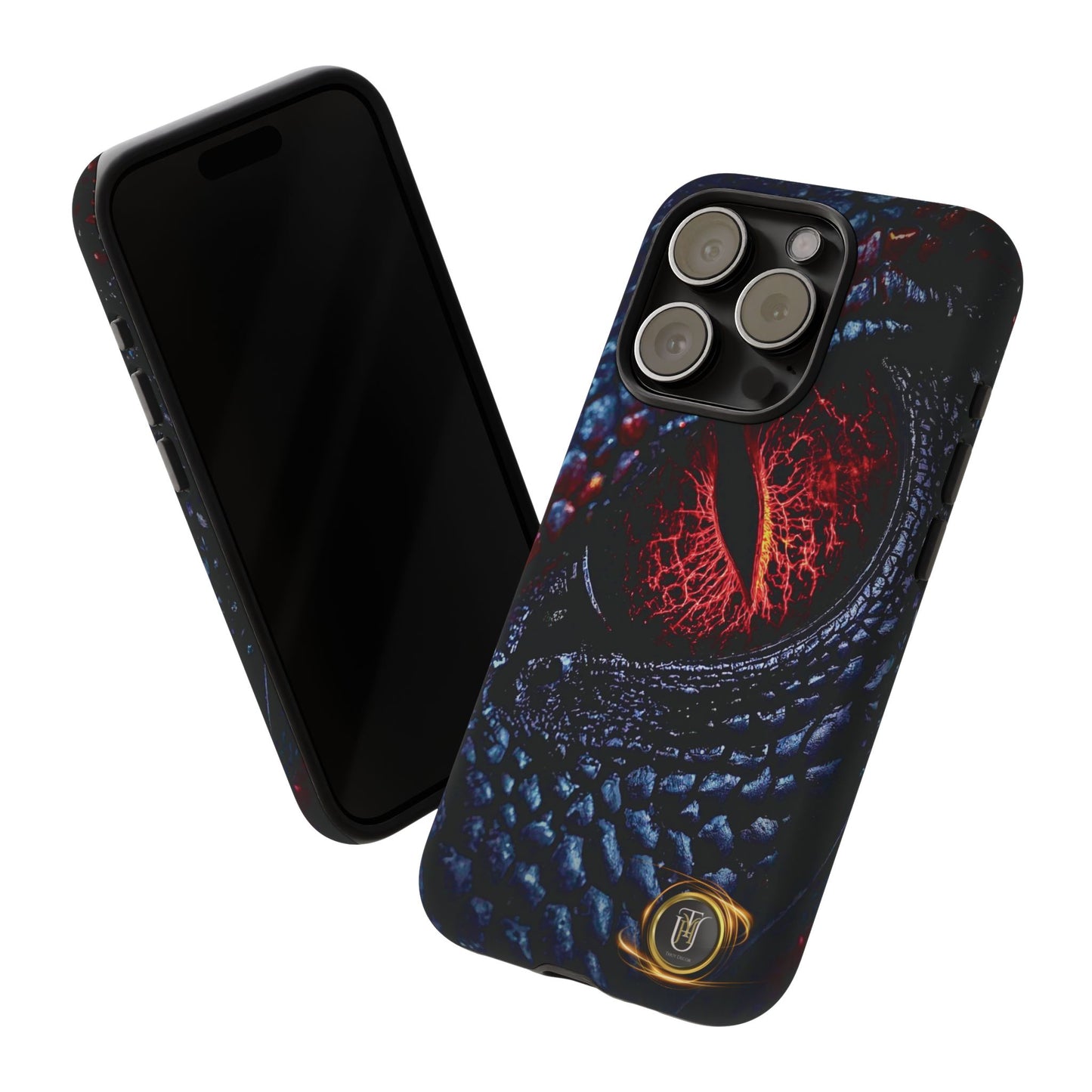 Evil Dragon Eye Phone Case — 'It Looks at You' Protective Cover