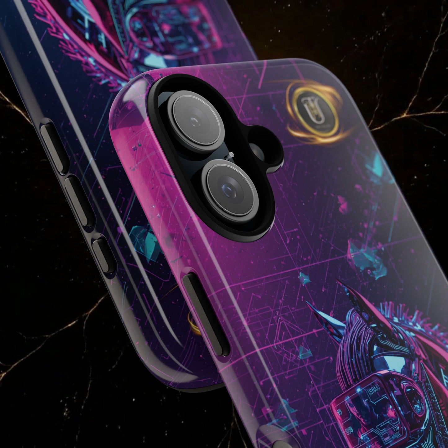 Cyber Lunar Horse Tough Case — Quantum P Phone Cover
