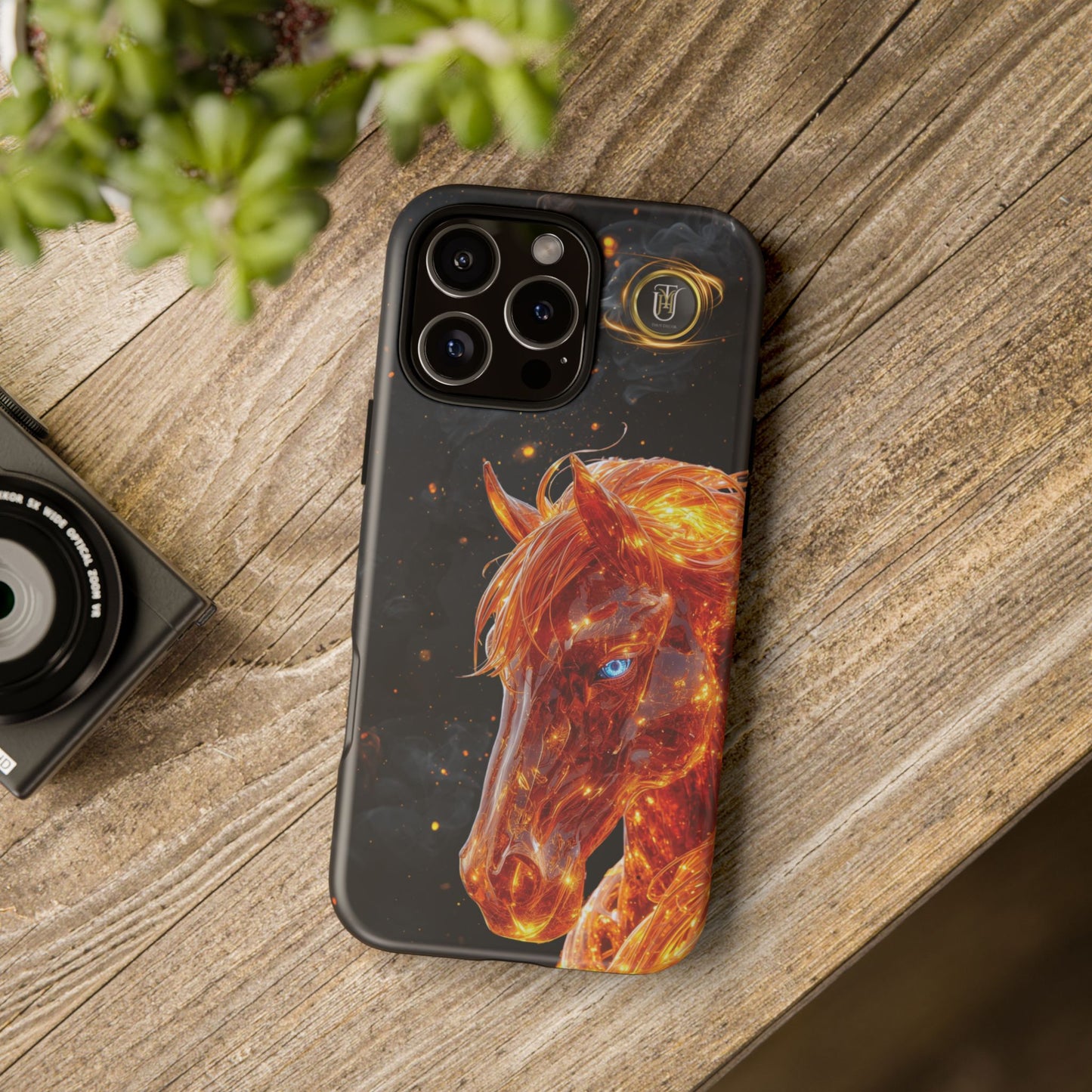 Lunar Horse 2026 Phone Case — Fiery Lucky Charm