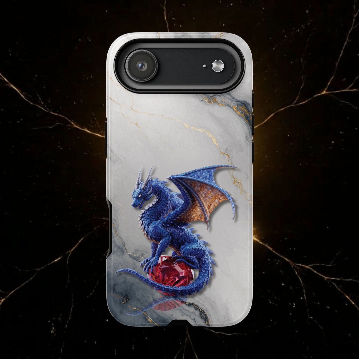 Lapis Dragon Gem Guardian Phone Case