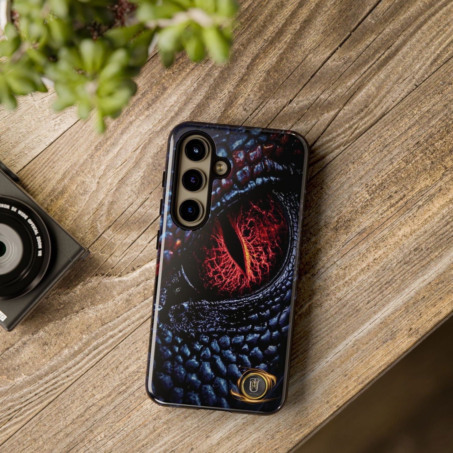 Evil Dragon Eye Phone Case — 'It Looks at You' Protective Cover