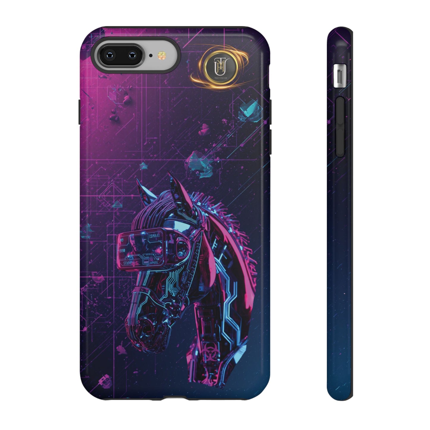 Cyber Lunar Horse Tough Case — Quantum P Phone Cover