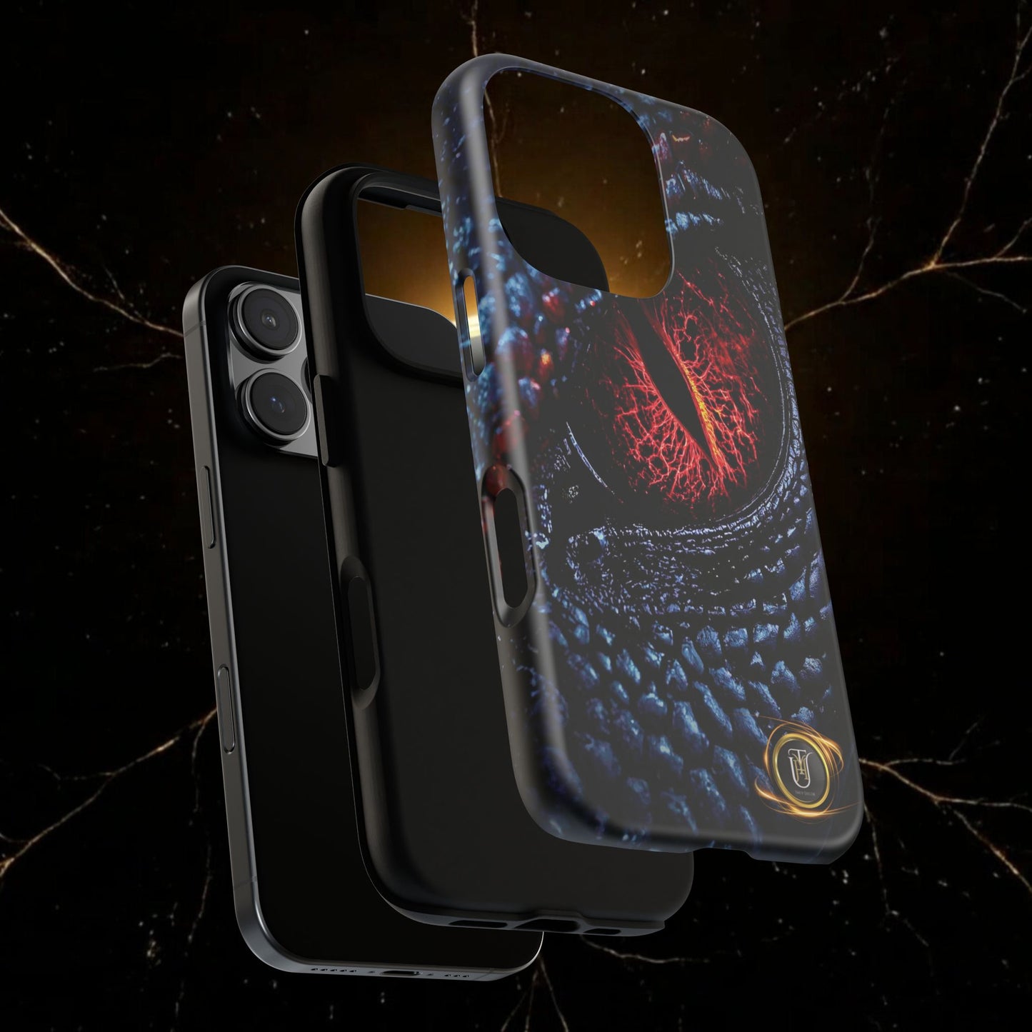 Evil Dragon Eye Phone Case — 'It Looks at You' Protective Cover