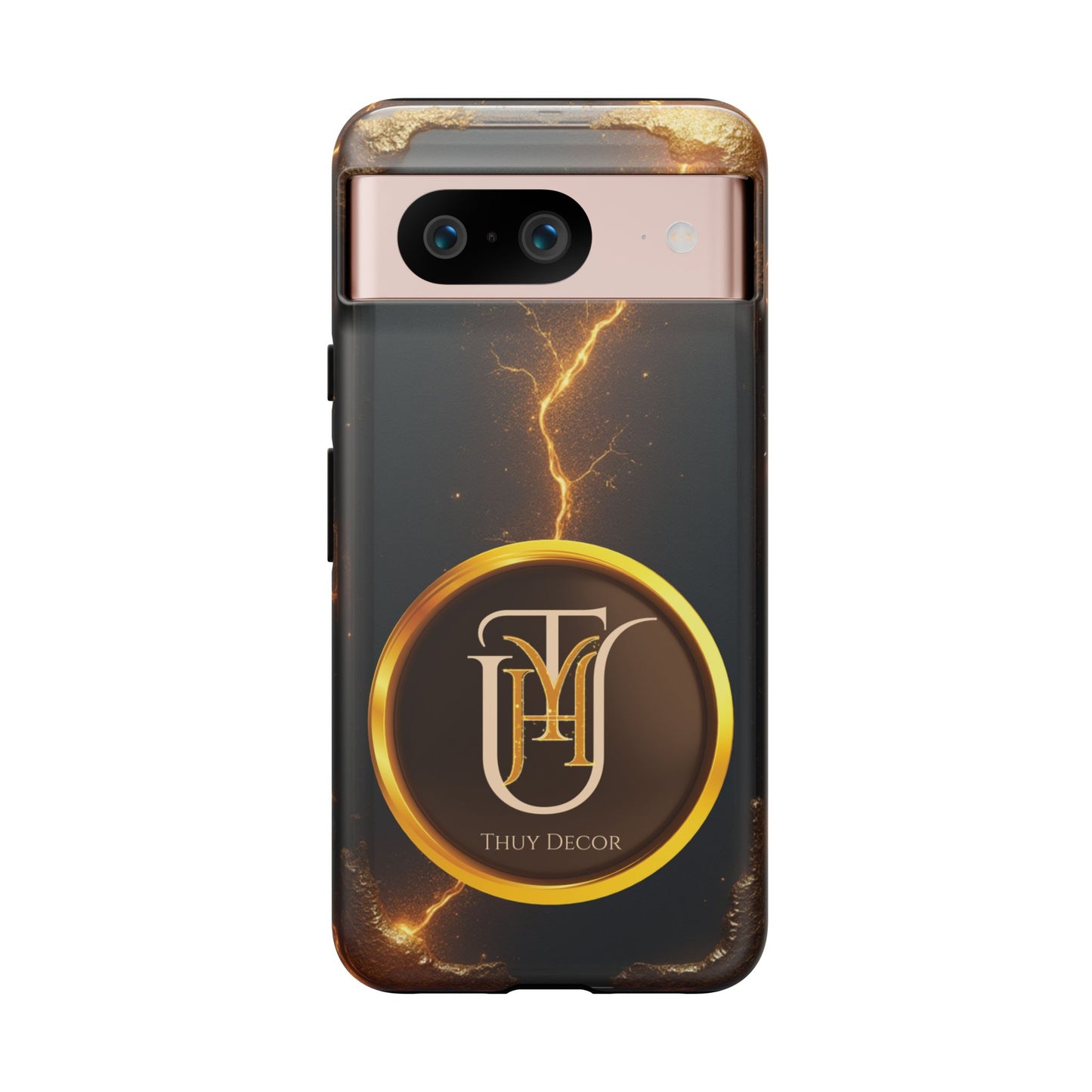 Black & Gold Luxurious Thuy Decor Brand Cover Phone Case