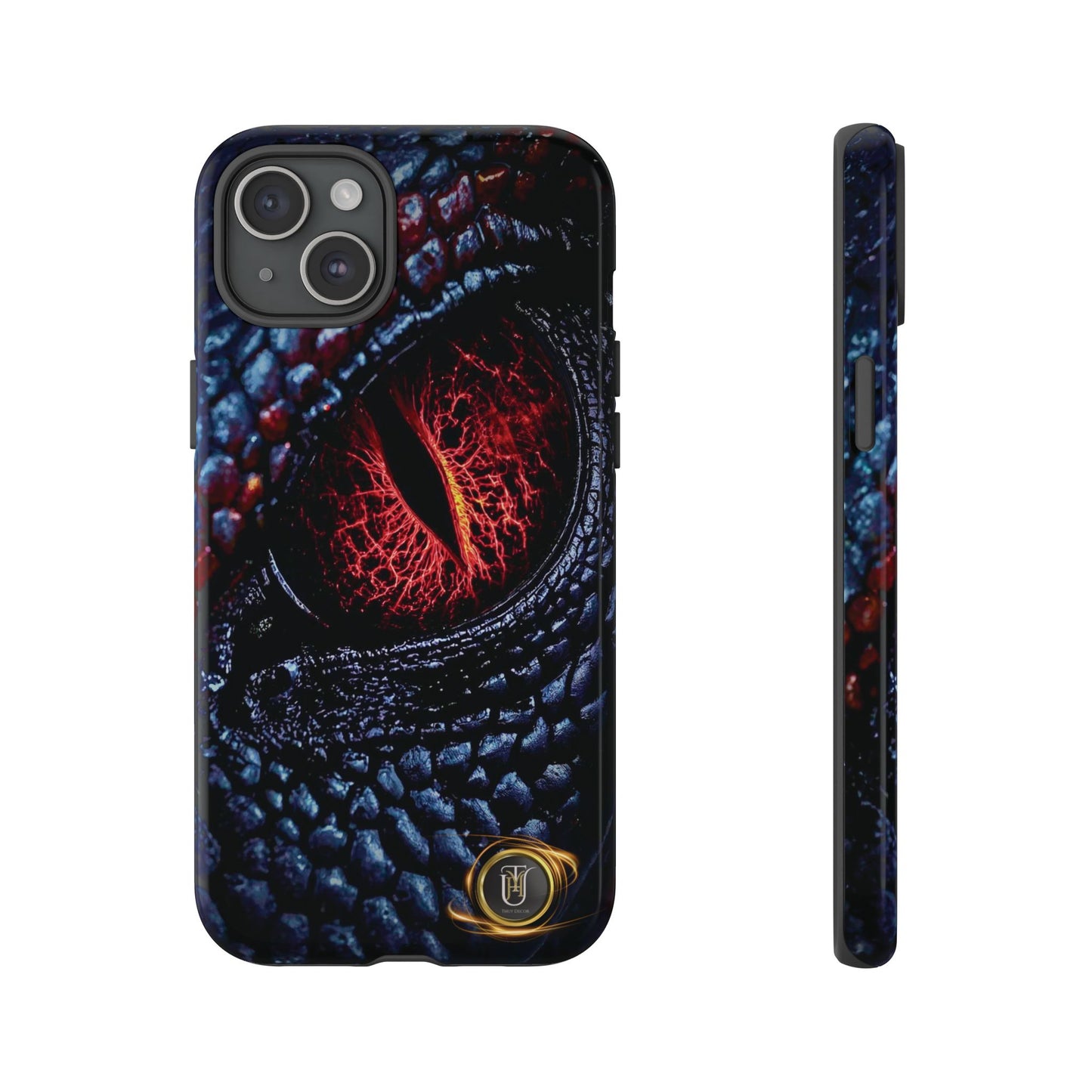 Evil Dragon Eye Phone Case — 'It Looks at You' Protective Cover