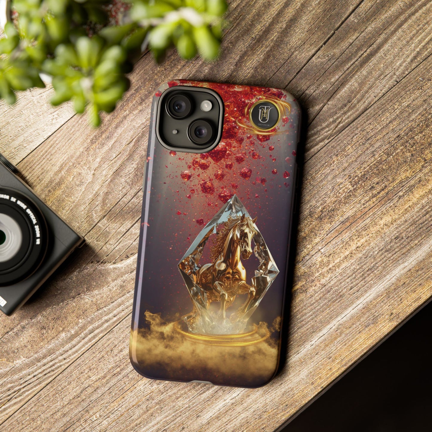 2026 Lunar New Year Prosperity Phone Case — "Happy New Year" Talisman Cover