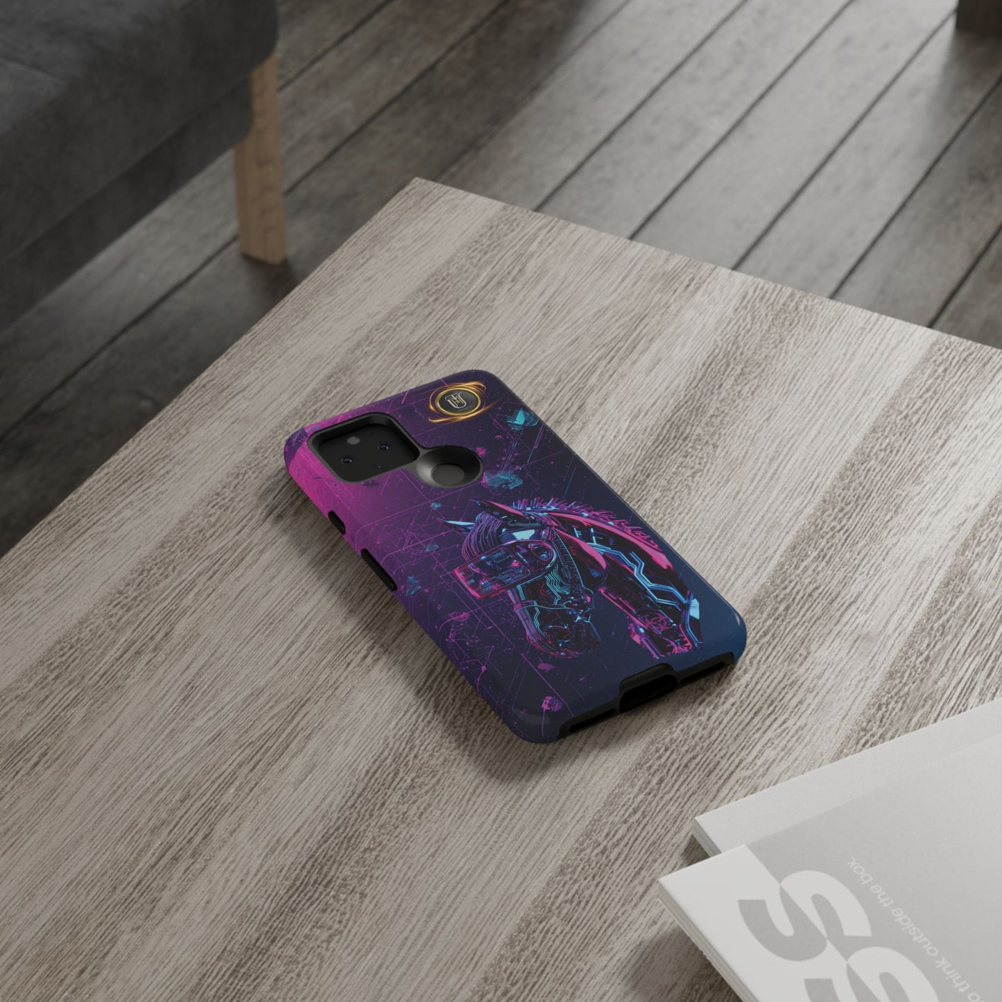 Cyber Lunar Horse Tough Case — Quantum P Phone Cover