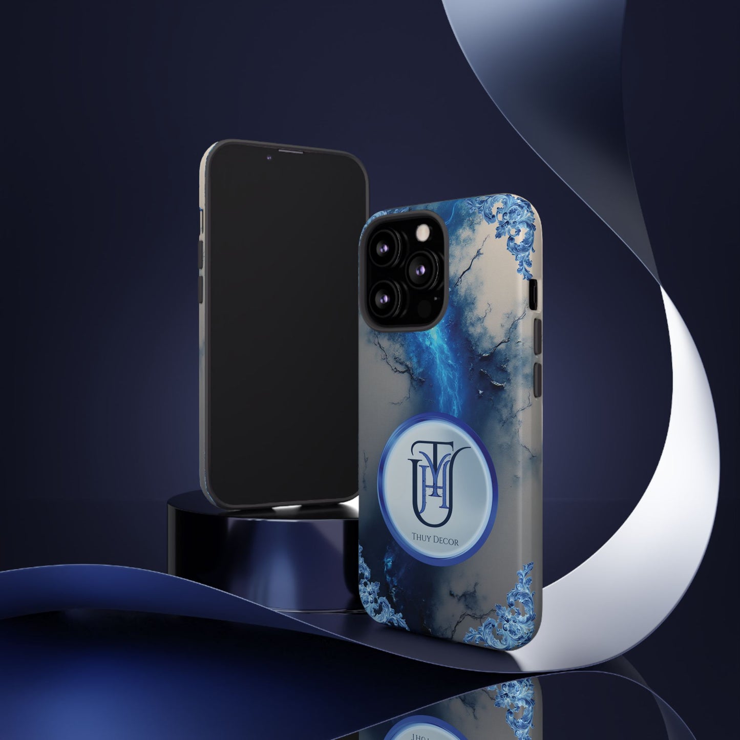 Glacier Elegance Phone Case — Electrifying Thuy Decor