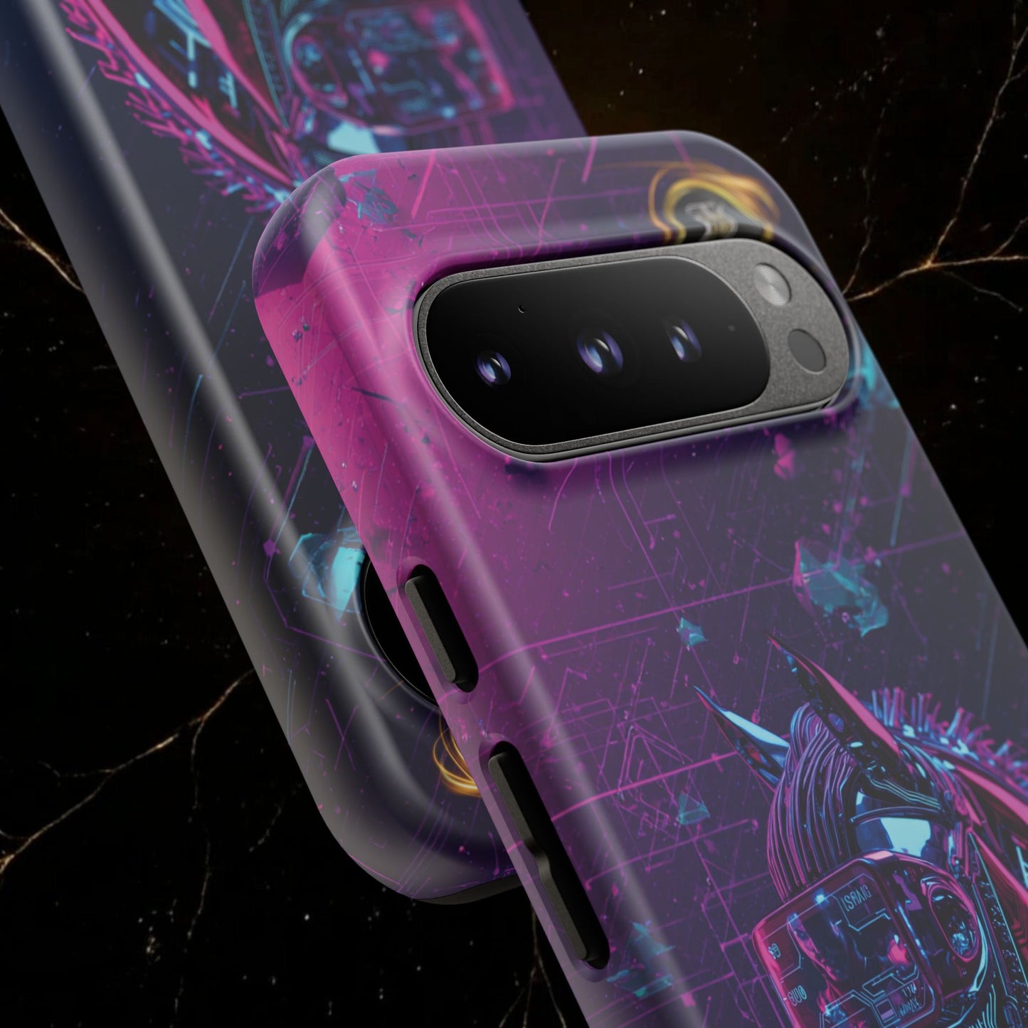 Cyber Lunar Horse Tough Case — Quantum P Phone Cover
