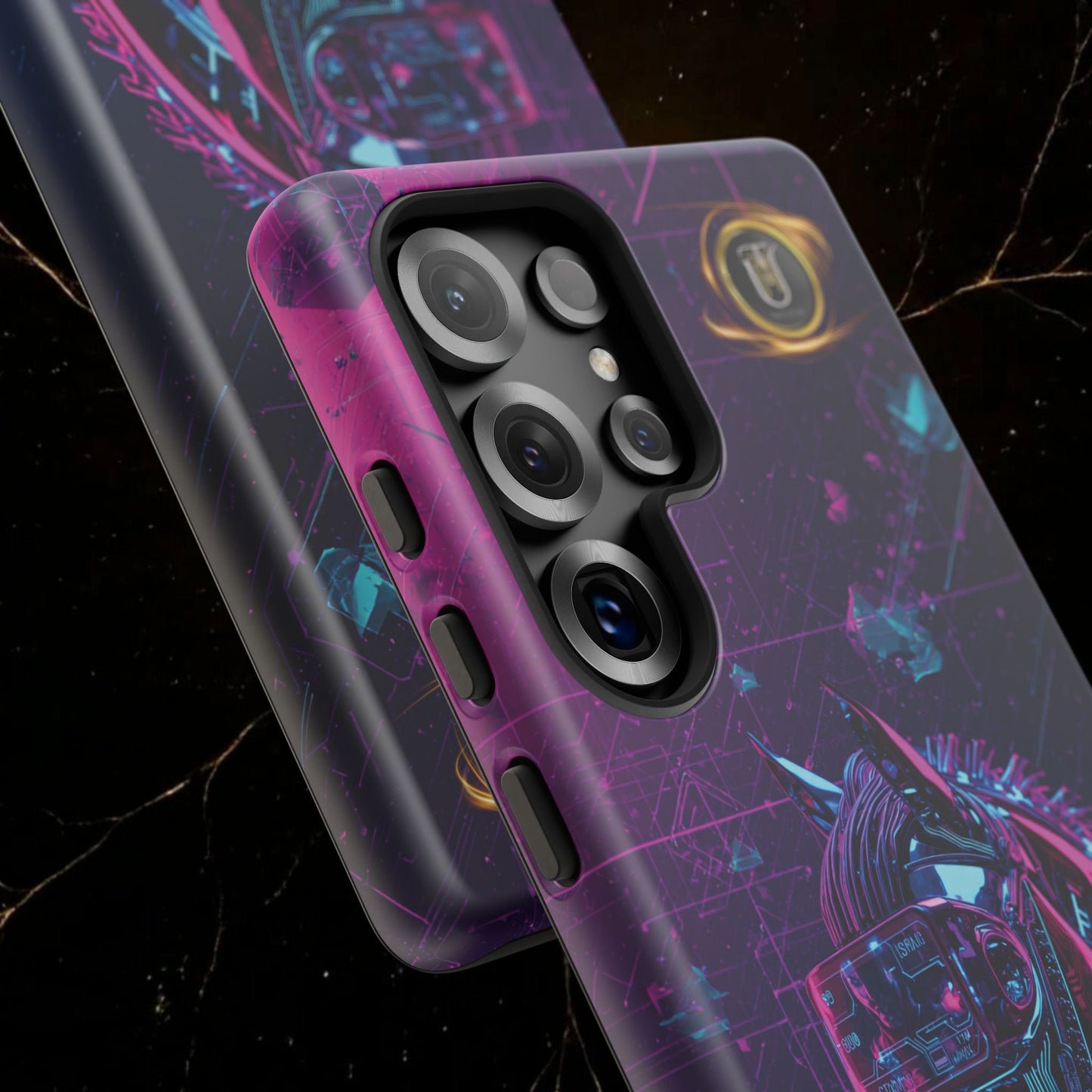 Cyber Lunar Horse Tough Case — Quantum P Phone Cover