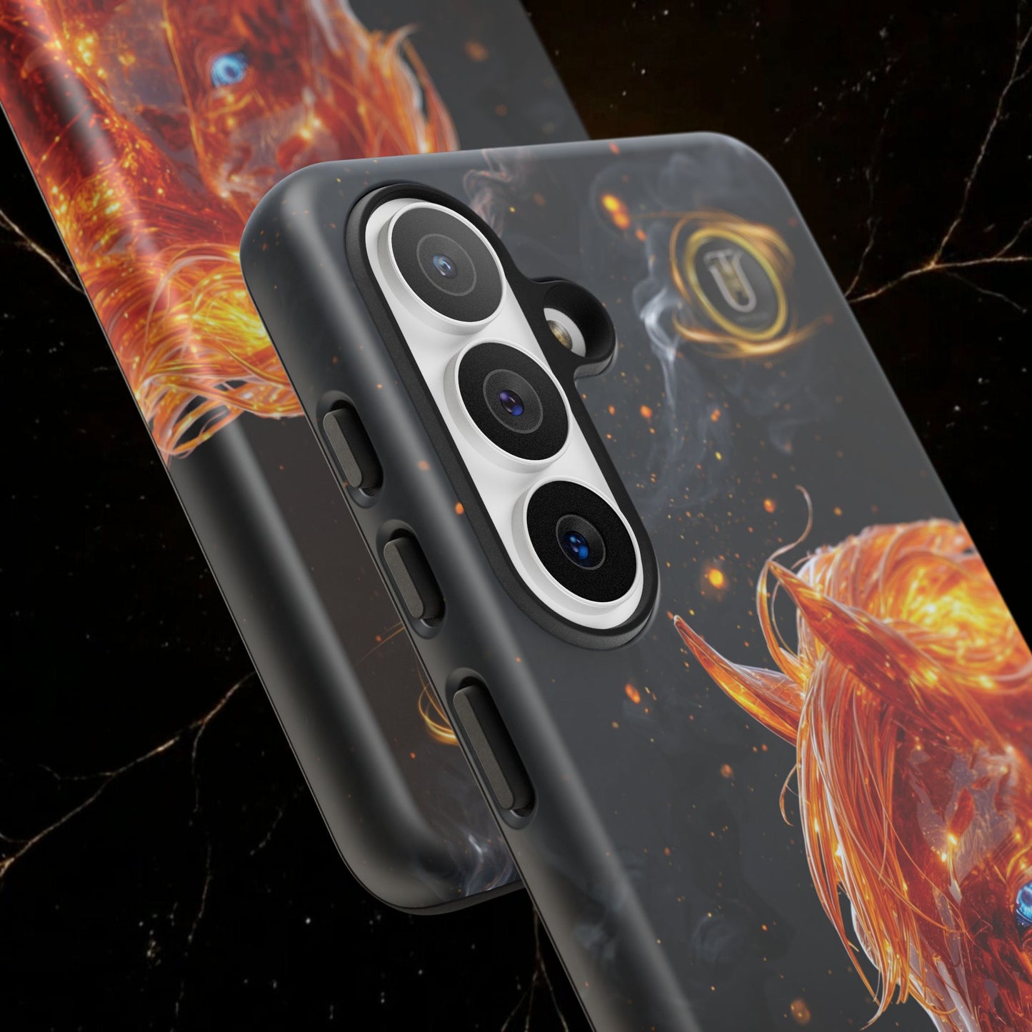 Lunar Horse 2026 Phone Case — Fiery Lucky Charm